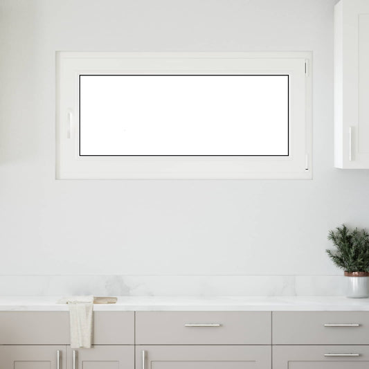 Kelderraam RISOR 120 x 60 cm PVC en glas Antracietkleurig is nu te koop bij PeponiXL, paradijselijk wonen!