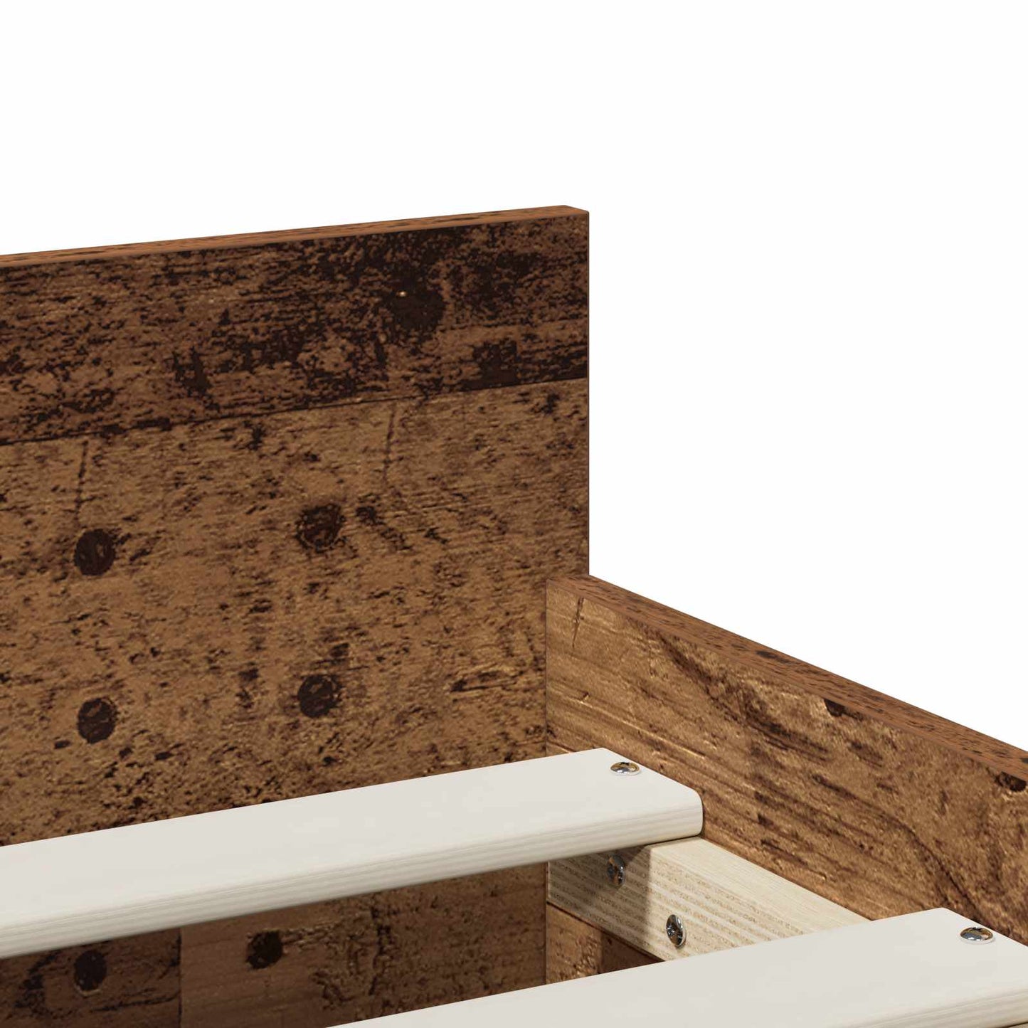 Bedframe Oud hout 90 x 200 cm Bewerkt hout