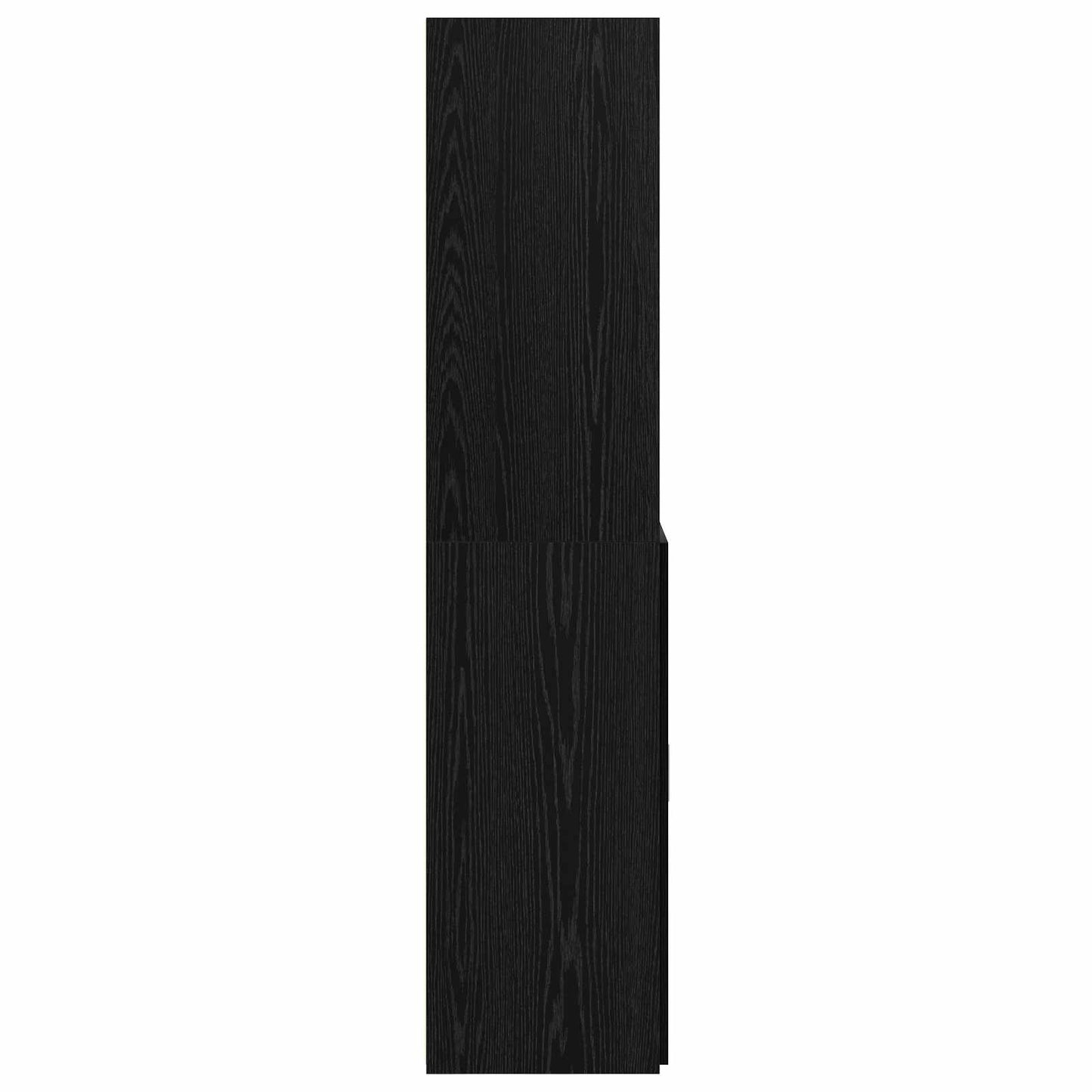 Hoge kast Zwart eiken 70 x 42,5 x 185 cm Bewerkt hout is nu te koop bij PeponiXL, paradijselijk wonen!