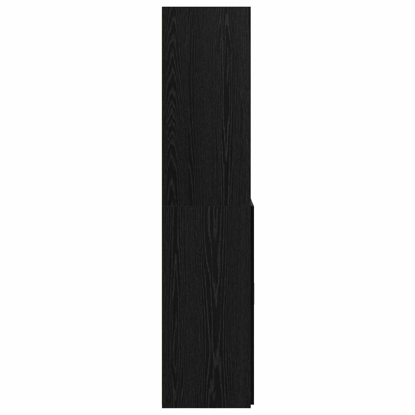 Hoge kast Zwart eiken 70 x 42,5 x 185 cm Bewerkt hout is nu te koop bij PeponiXL, paradijselijk wonen!