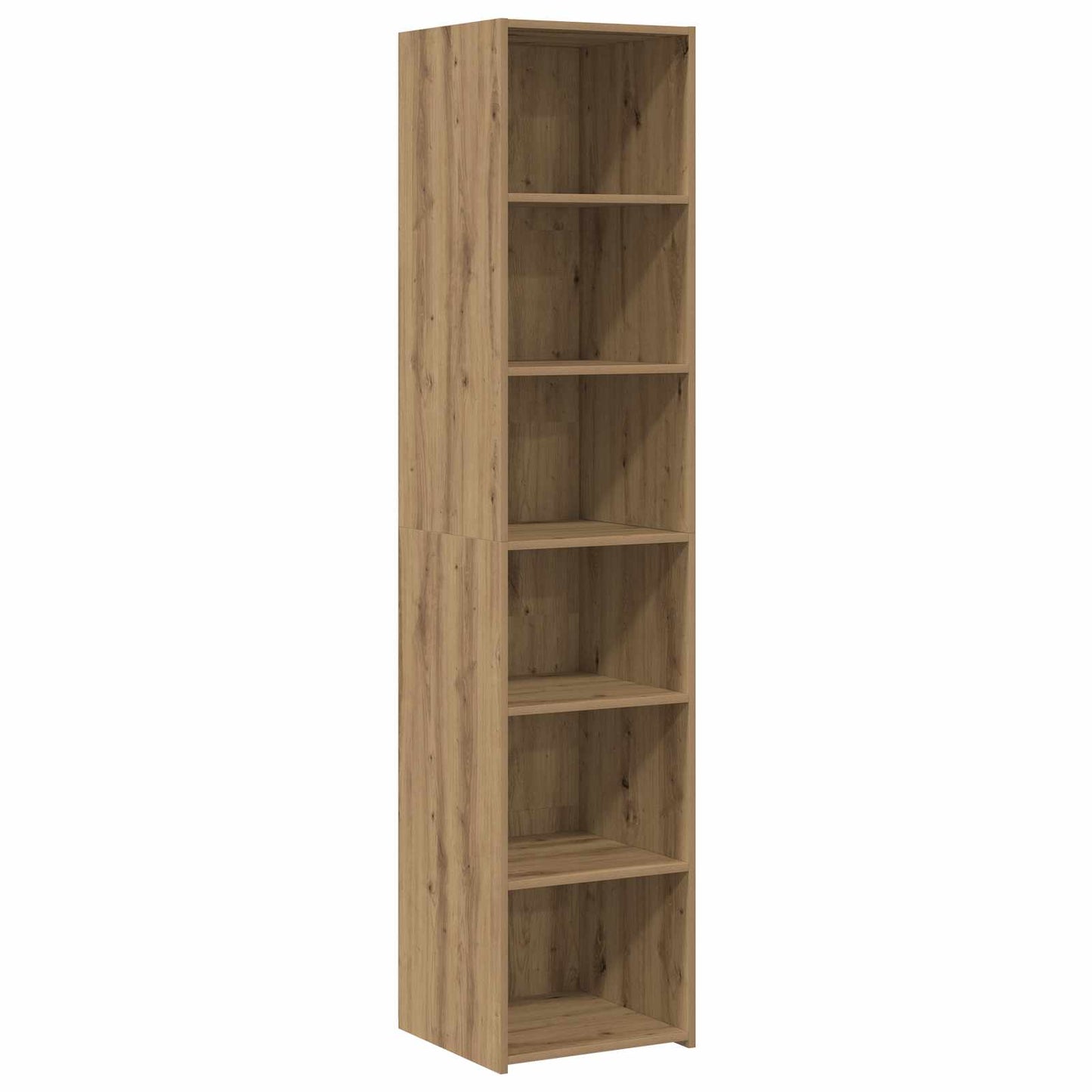 Dressoir Artisanaal eiken 40 x 41 x 185 cm Bewerkt hout is nu te koop bij PeponiXL, paradijselijk wonen!