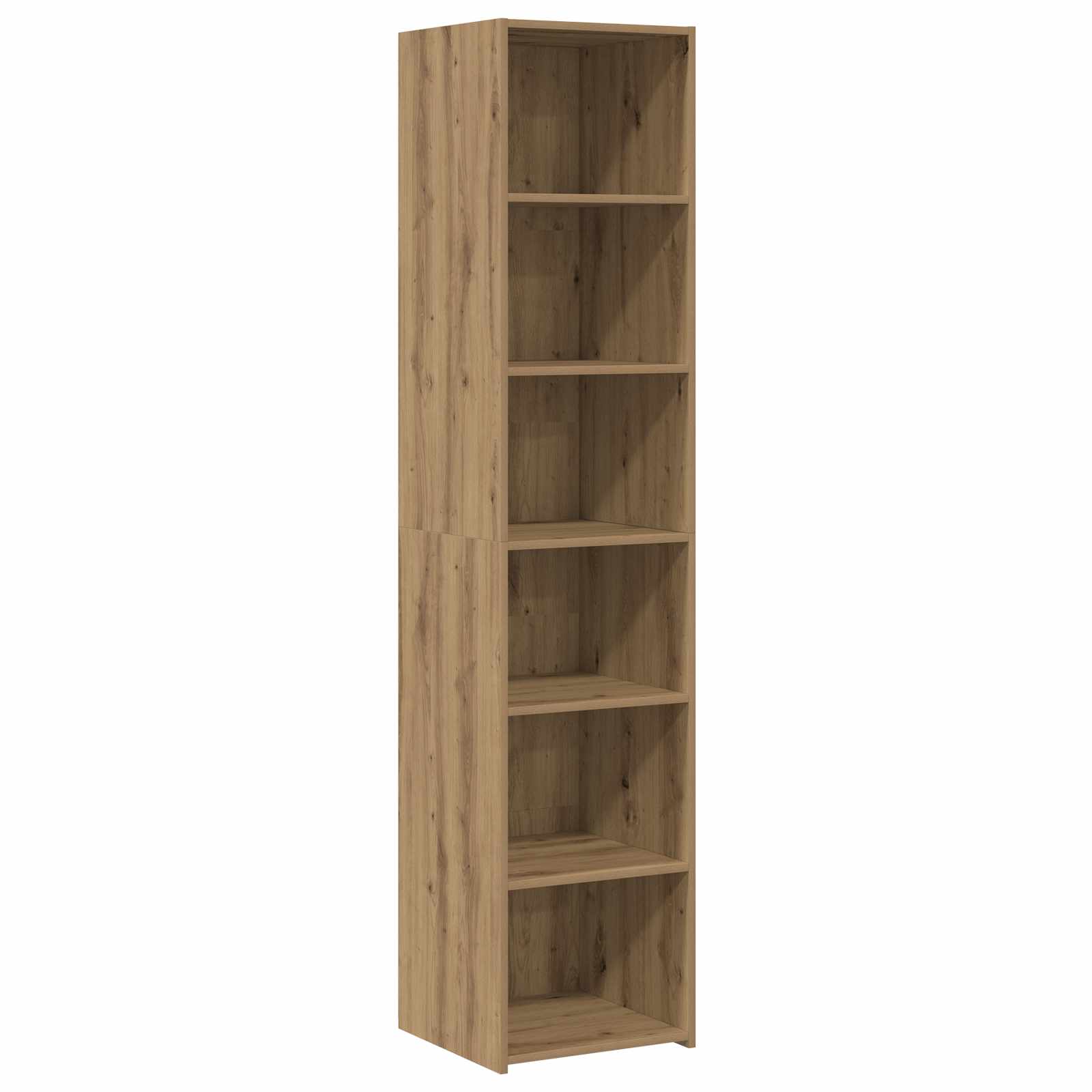 Dressoir Artisanaal eiken 40 x 41 x 185 cm Bewerkt hout is nu te koop bij PeponiXL, paradijselijk wonen!