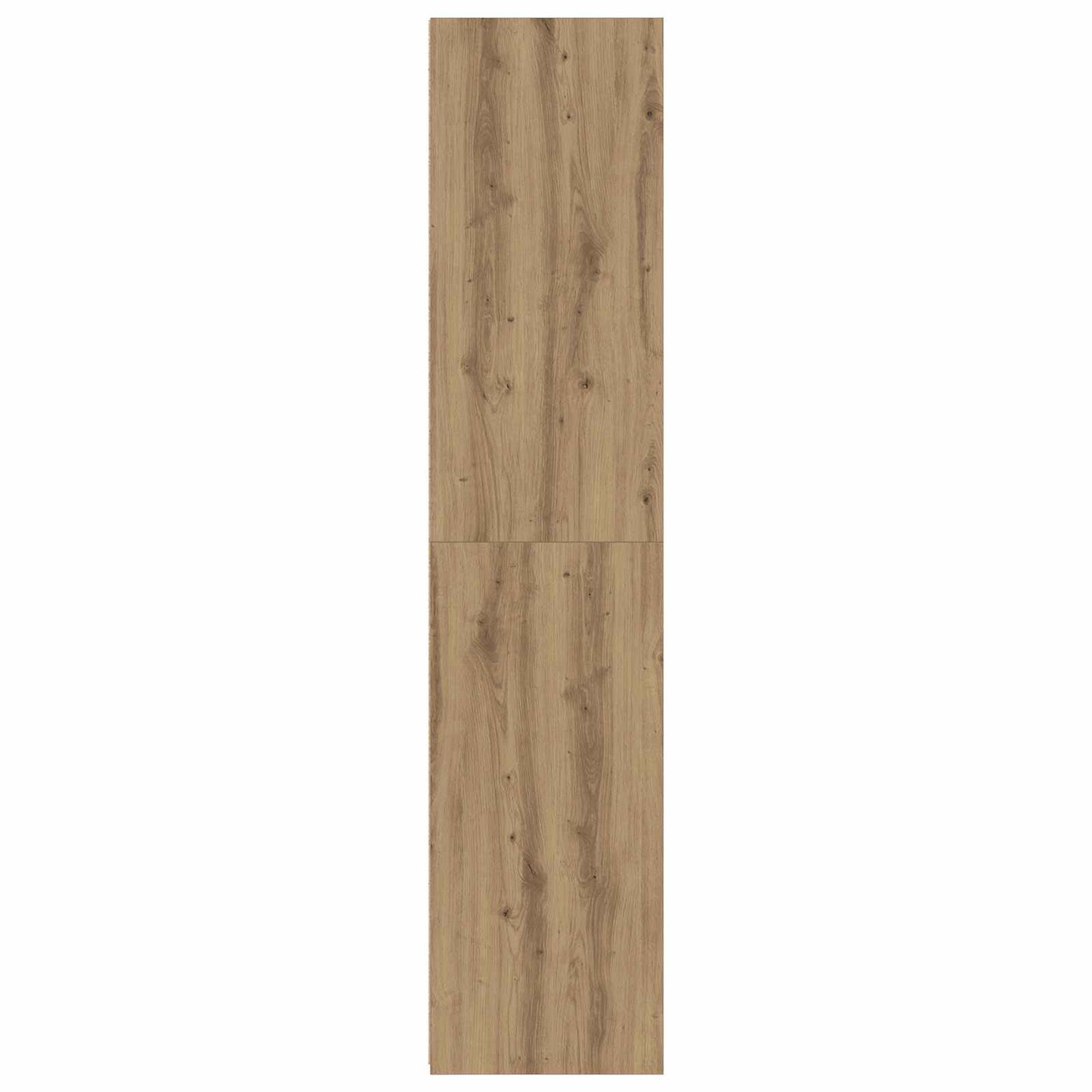 Dressoir Artisanaal eiken 40 x 41 x 185 cm Bewerkt hout is nu te koop bij PeponiXL, paradijselijk wonen!