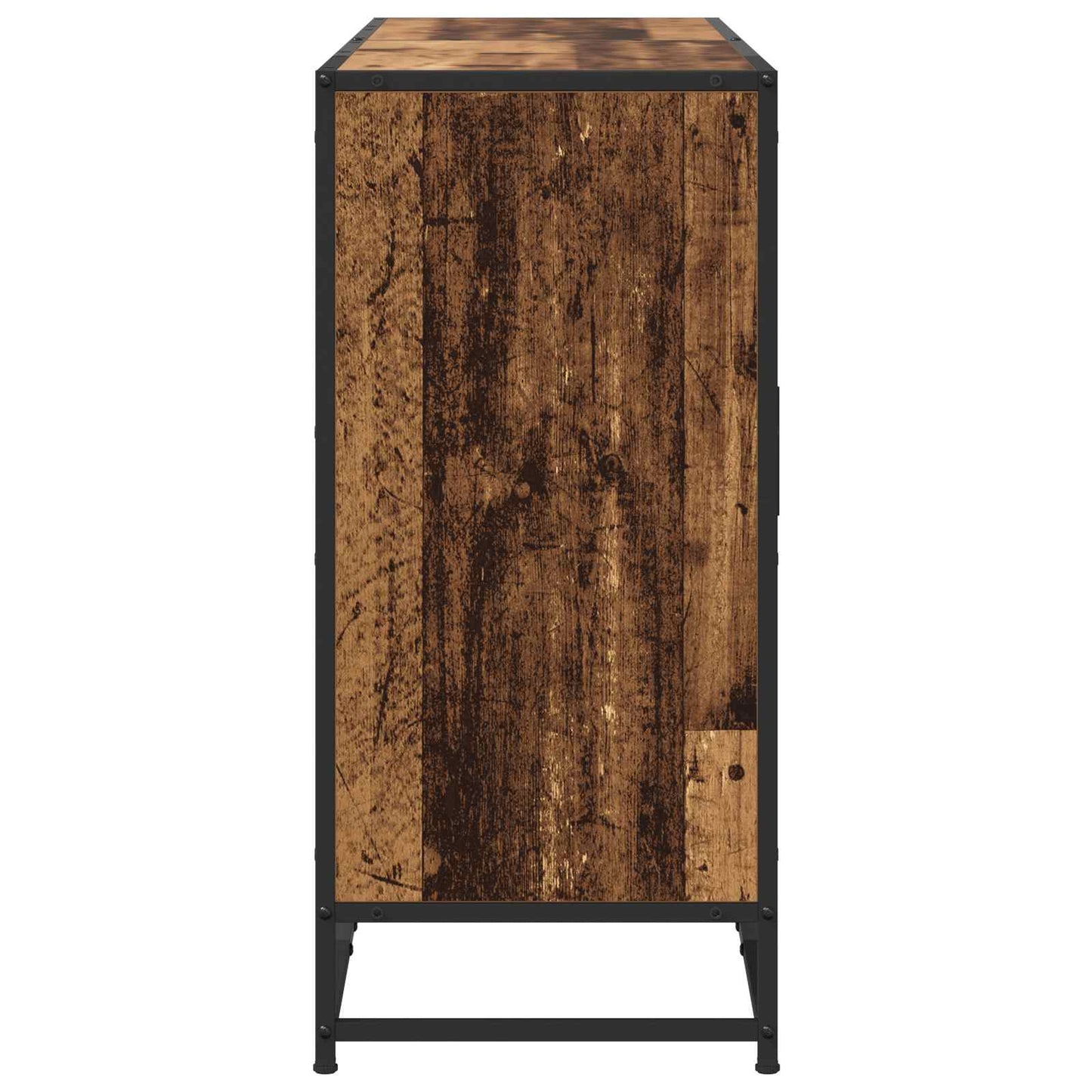Dressoir Oud hout 134 x 35 x 76 cm Bewerkt hout is nu te koop bij PeponiXL, paradijselijk wonen!