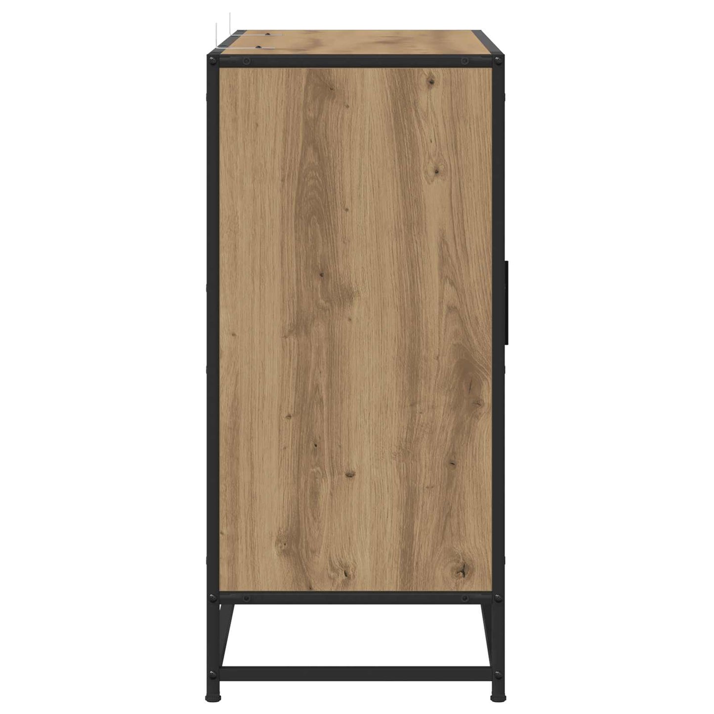 Dressoir Artisanaal eiken 92 x 35 x 76 cm Bewerkt hout is nu te koop bij PeponiXL, paradijselijk wonen!