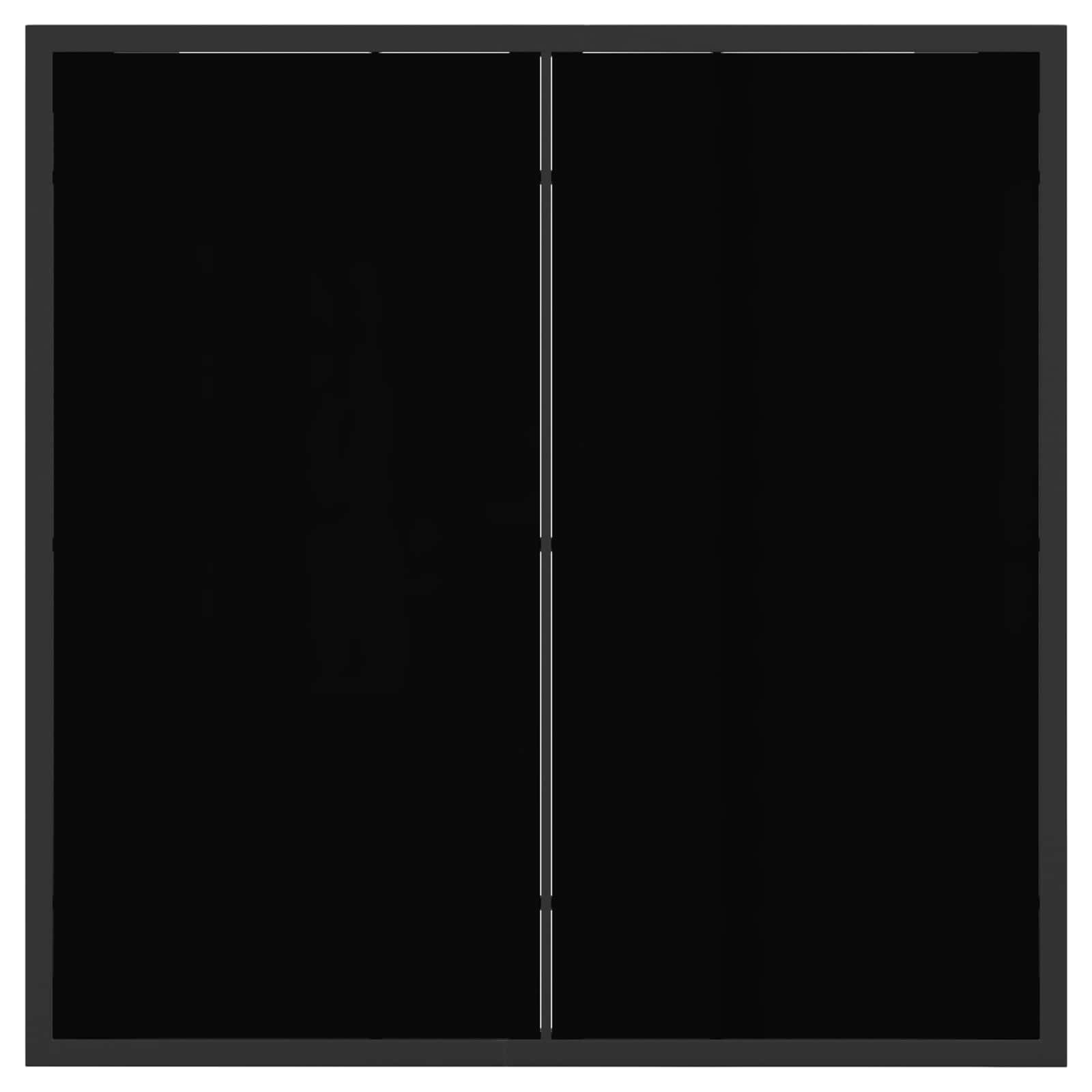 Tuin eettafelset 5 pcs Zwart en Donkergrijs 80 x 80 x 73 cm is nu te koop bij PeponiXL, paradijselijk wonen!