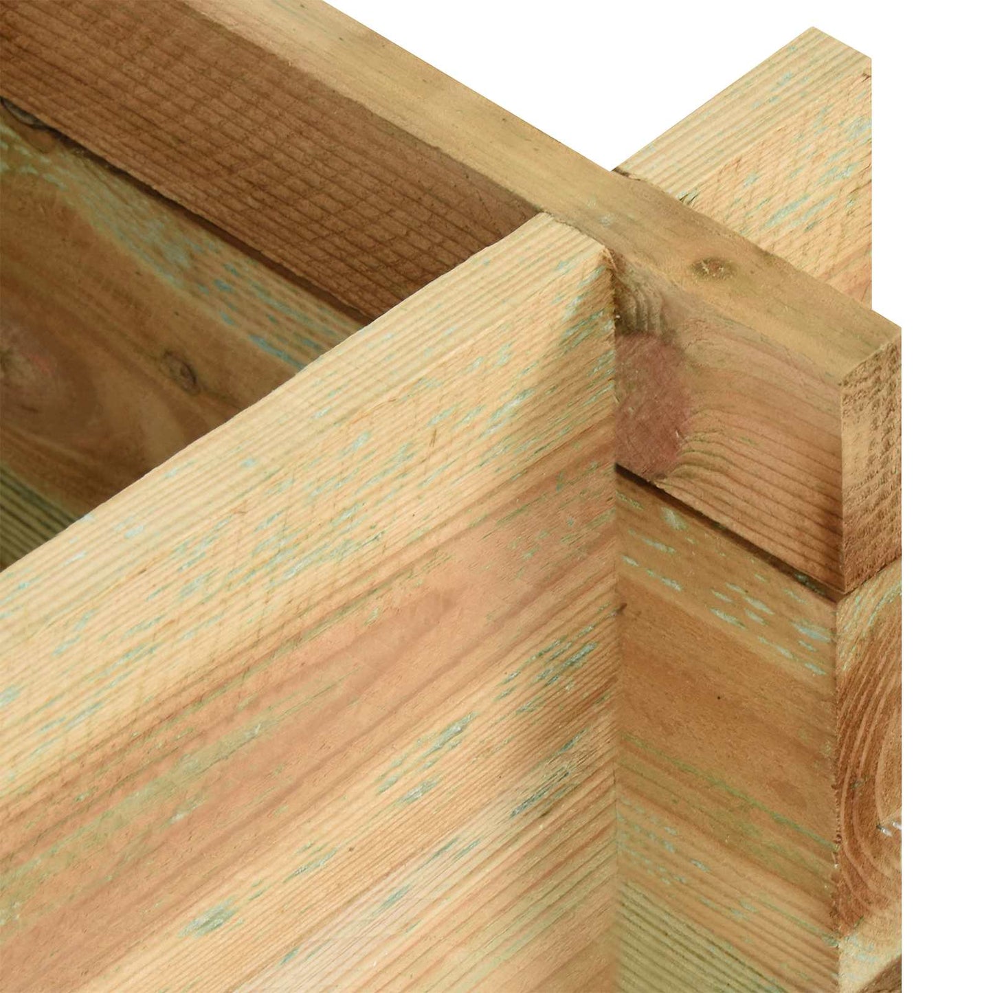 Tuin Verhoogd Groentenbed Groen 80 x 80 x 32 cm is nu te koop bij PeponiXL, paradijselijk wonen!
