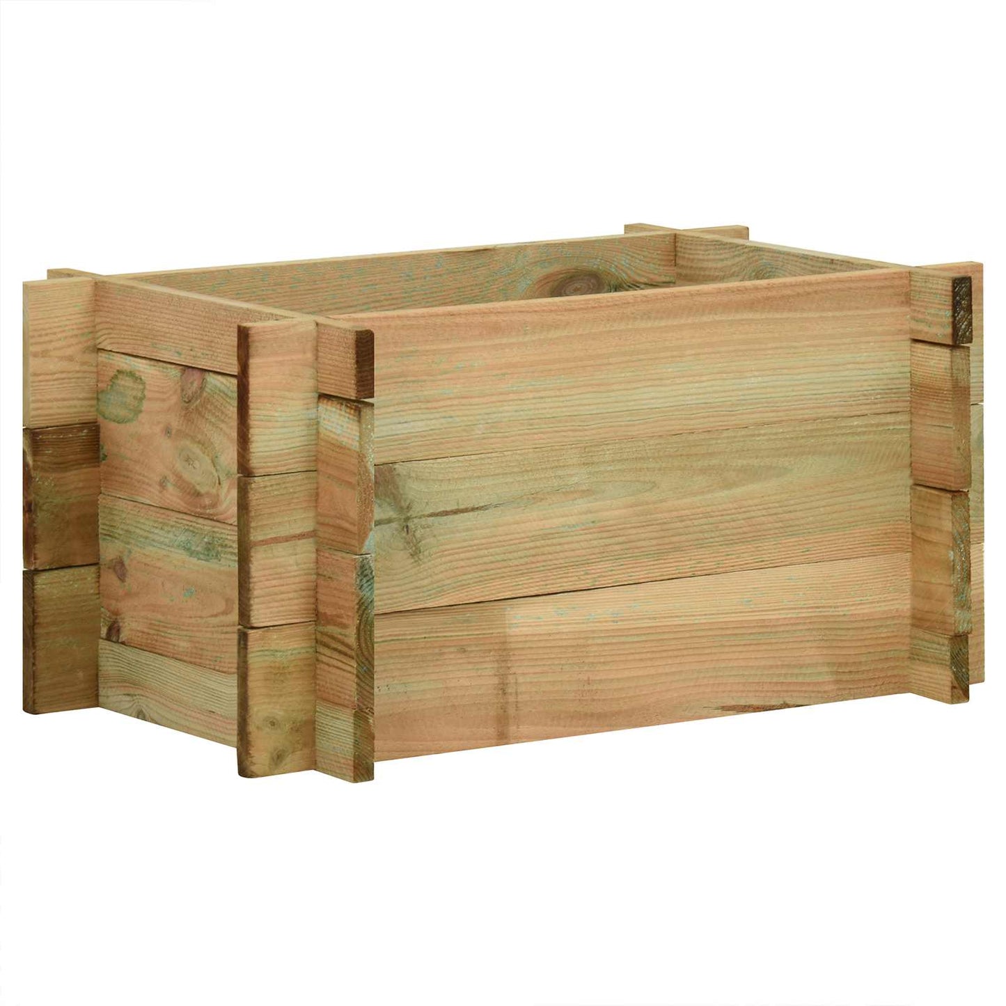 Tuin Verhoogd Groentenbed Groen 80 x 80 x 32 cm is nu te koop bij PeponiXL, paradijselijk wonen!