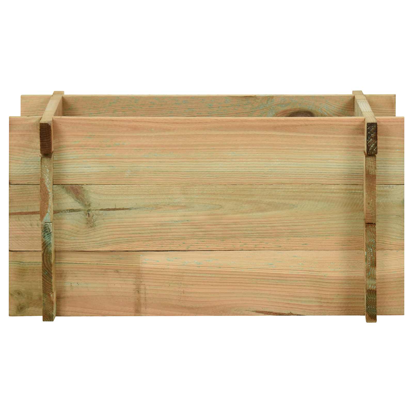 Tuin Verhoogd Groentenbed Groen 80 x 80 x 32 cm is nu te koop bij PeponiXL, paradijselijk wonen!