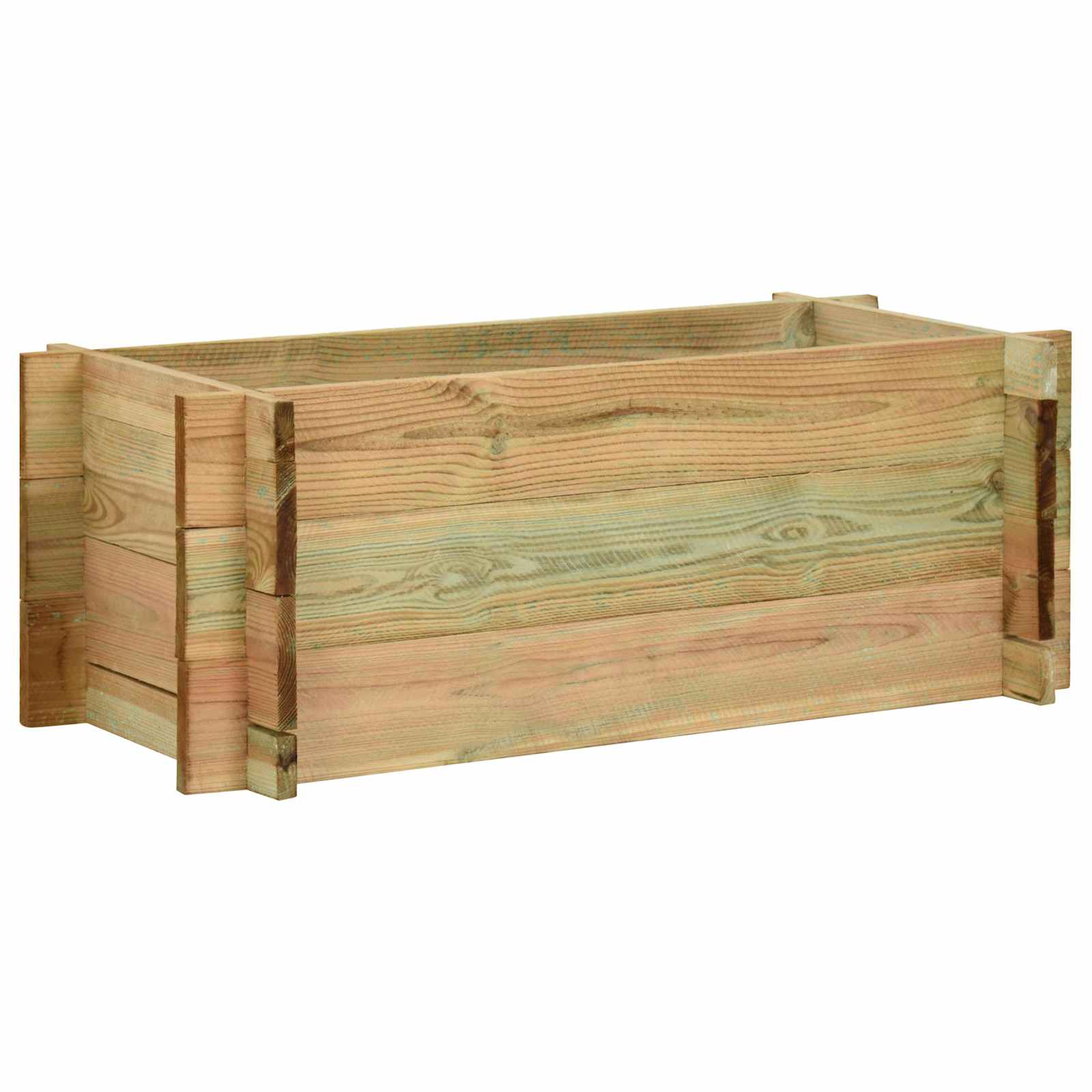 Tuin Verhoogd Groentenbed Groen 120 x 80 x 32 cm is nu te koop bij PeponiXL, paradijselijk wonen!