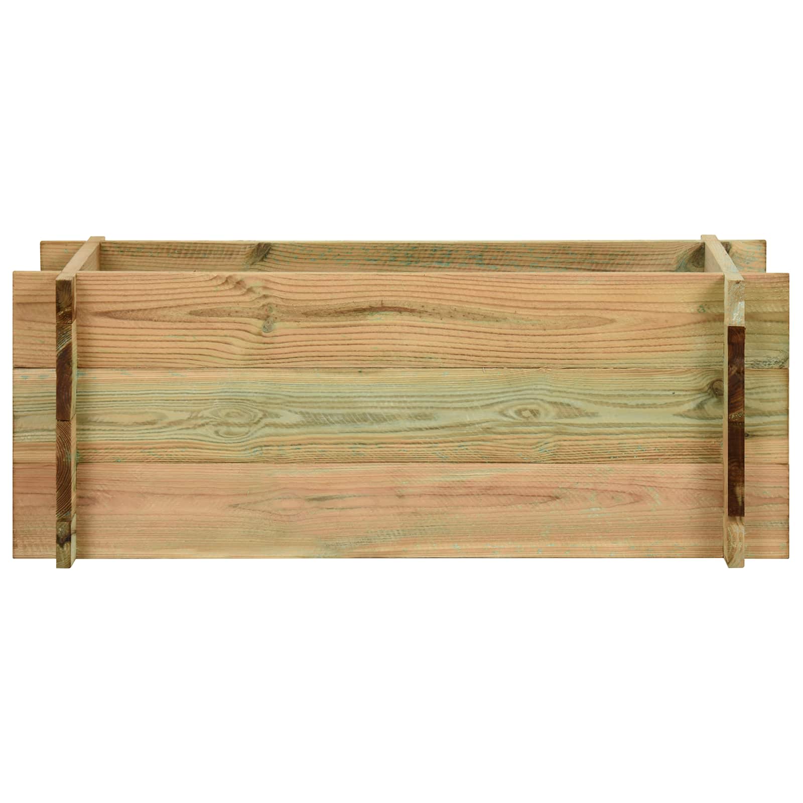 Tuin Verhoogd Groentenbed Groen 120 x 80 x 32 cm is nu te koop bij PeponiXL, paradijselijk wonen!