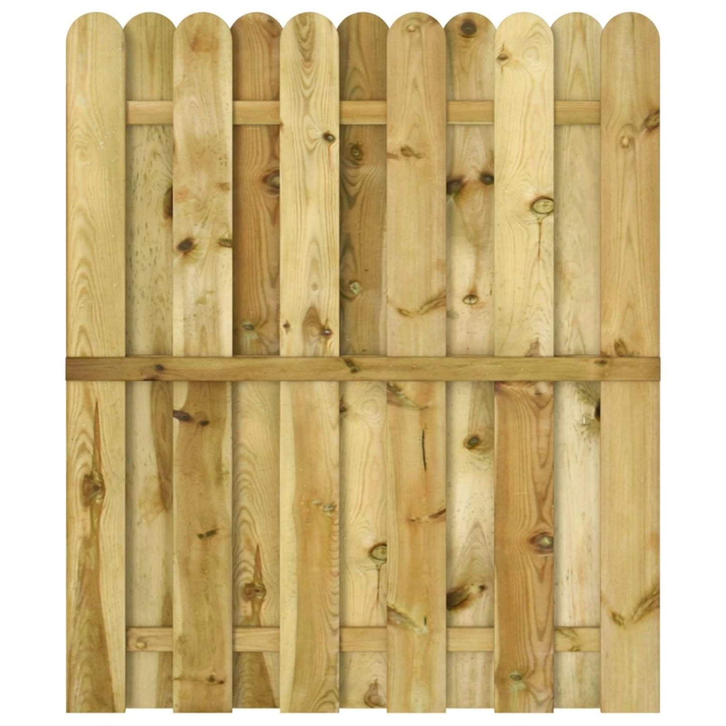 Tuinpoort 100 x 125 cm Massief grenenhout Groen is nu te koop bij PeponiXL, paradijselijk wonen!