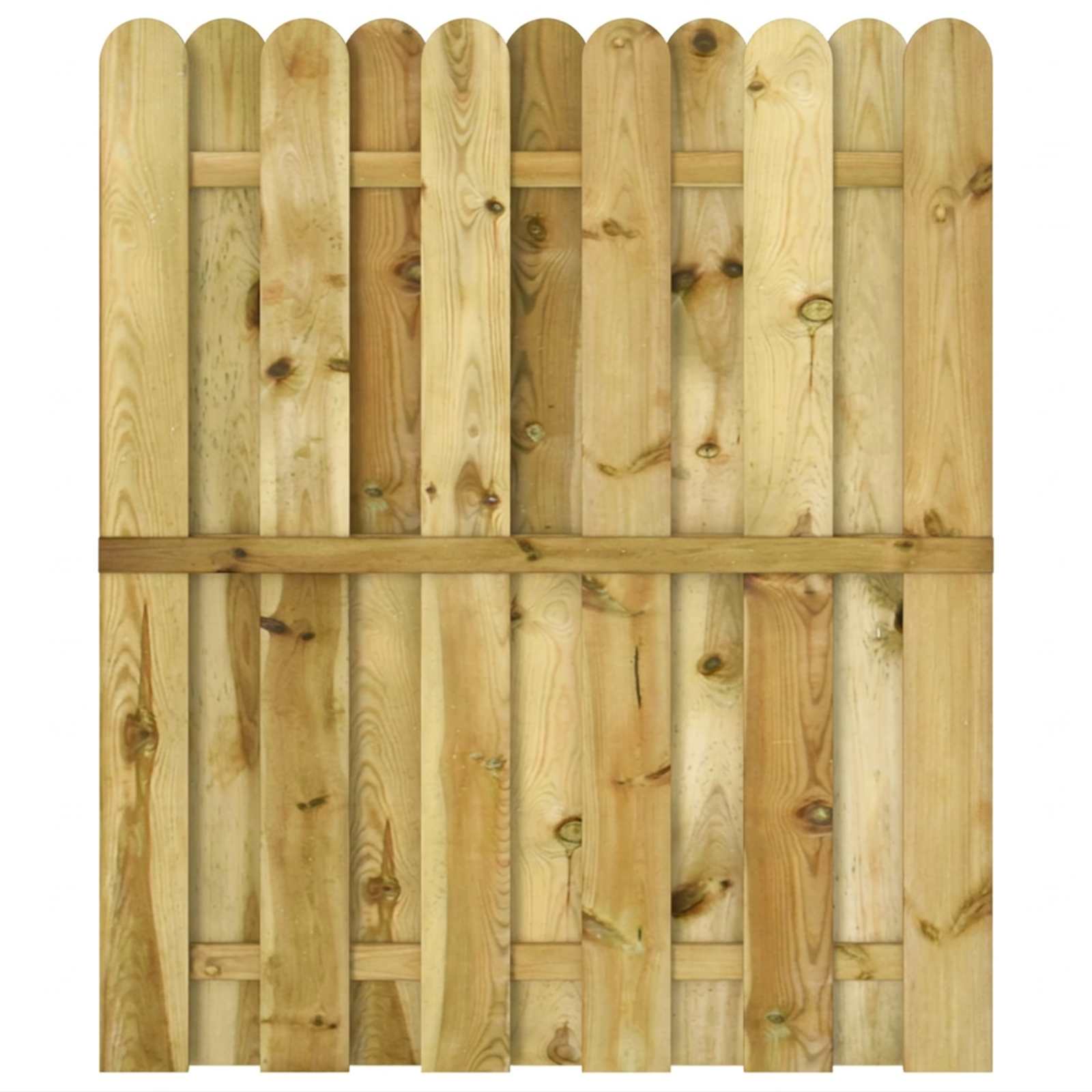 Tuinpoort 100 x 125 cm Massief grenenhout Groen is nu te koop bij PeponiXL, paradijselijk wonen!