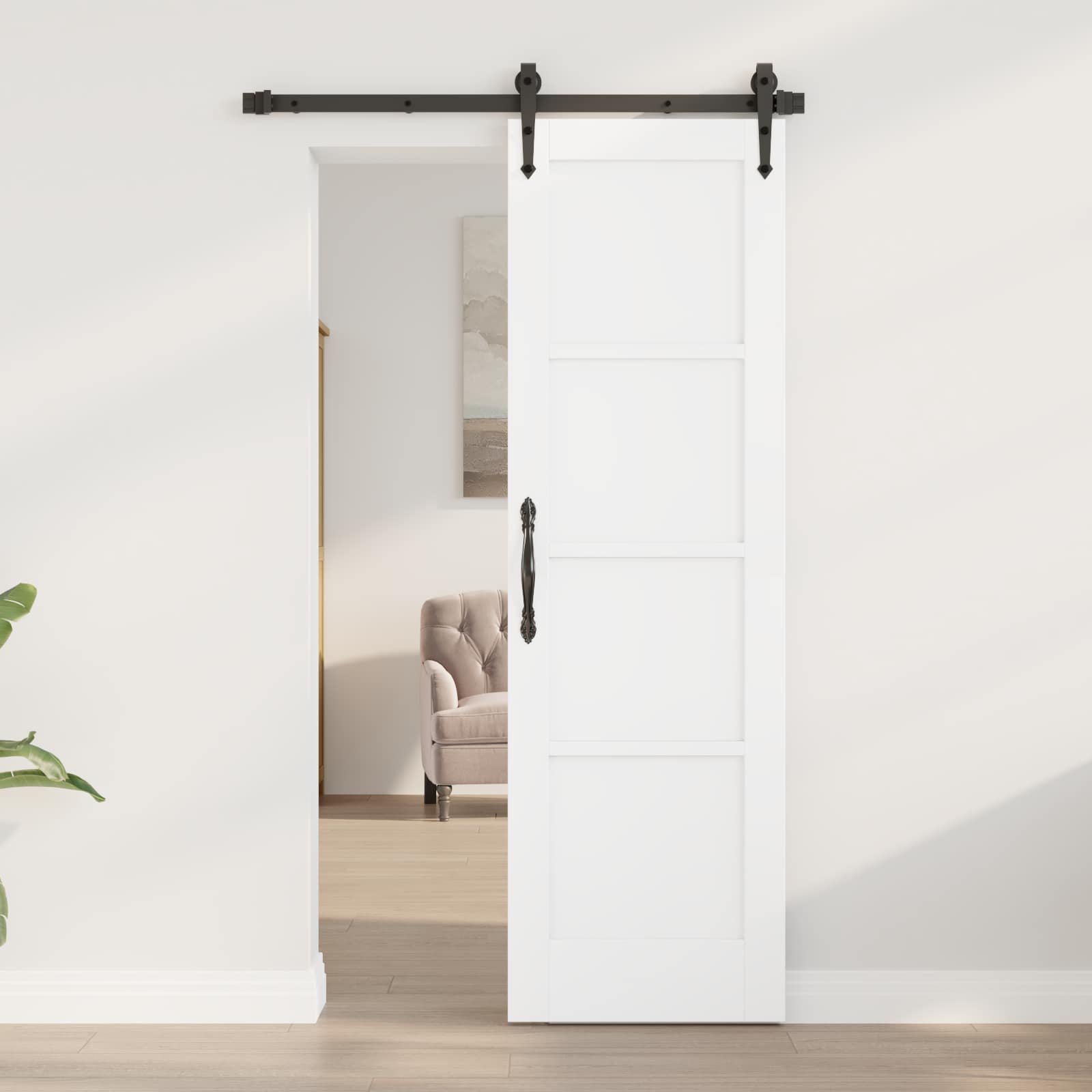 Binnendeur Wit 61 x 198,5 cm Multiplex is nu te koop bij PeponiXL, paradijselijk wonen!