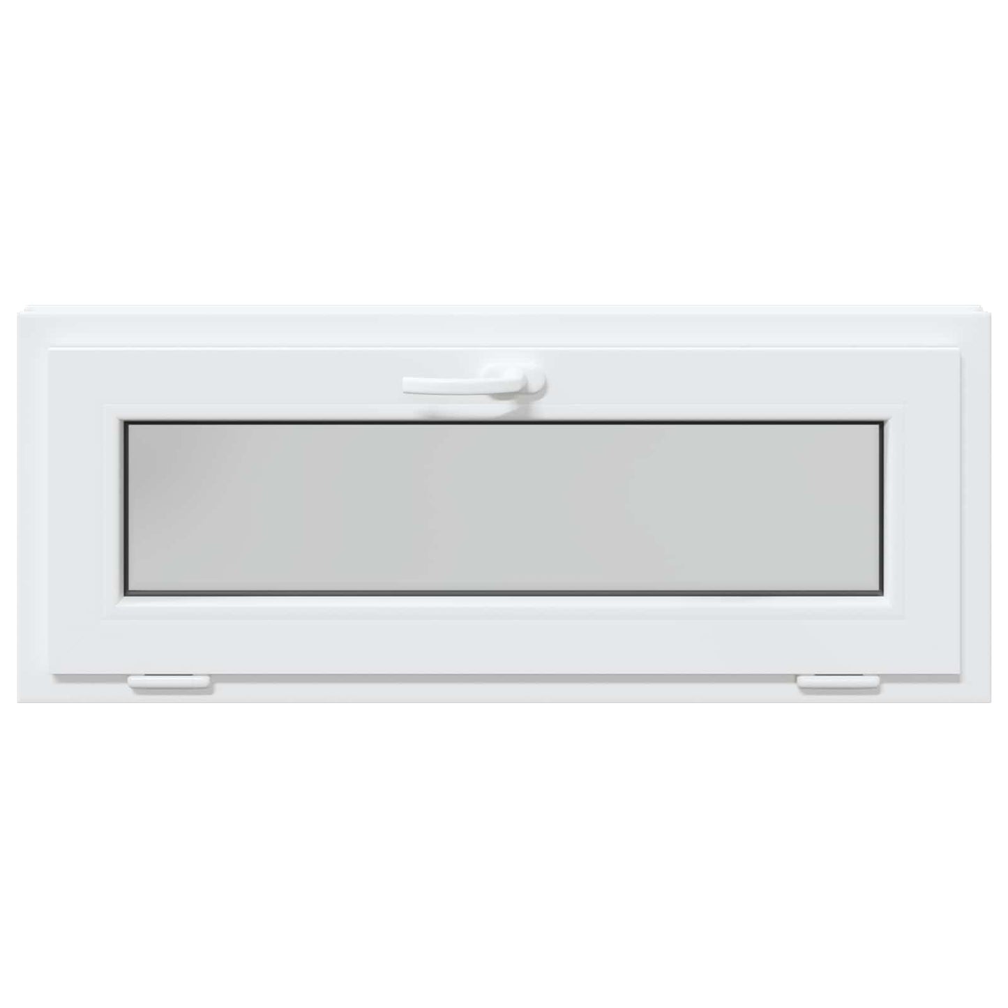 Kelderraam RISOR 100 x 40 cm PVC en glas Wit is nu te koop bij PeponiXL, paradijselijk wonen!