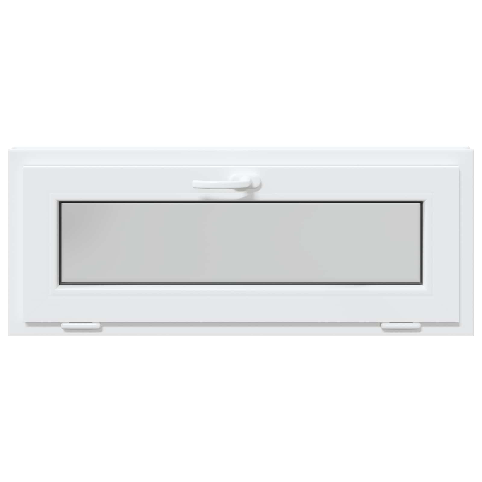 Kelderraam RISOR 100 x 40 cm PVC en glas Wit is nu te koop bij PeponiXL, paradijselijk wonen!
