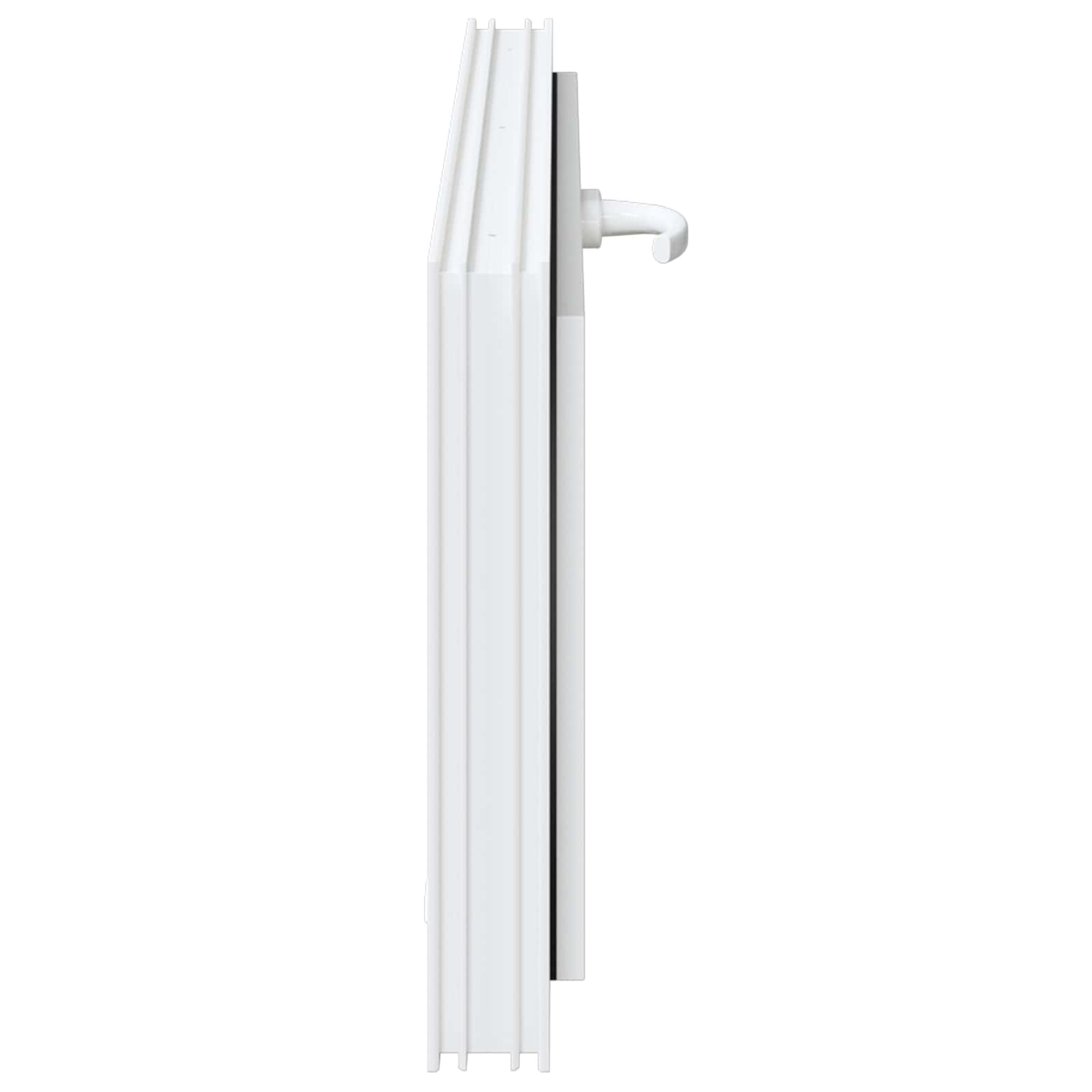 Kelderraam RISOR 100 x 40 cm PVC en glas Wit is nu te koop bij PeponiXL, paradijselijk wonen!