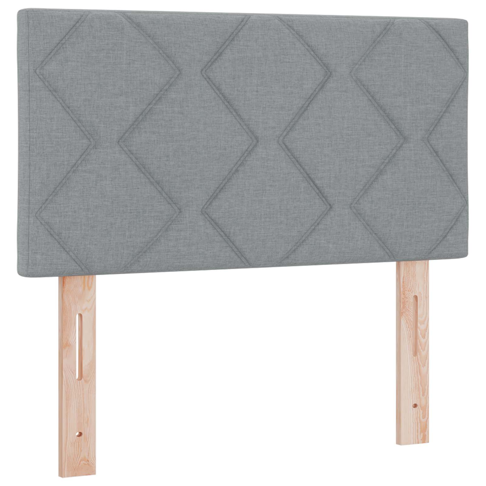 Boxspringbed met matras Lichtgrijs 80 x 200 cm Stof is nu te koop bij PeponiXL, paradijselijk wonen!