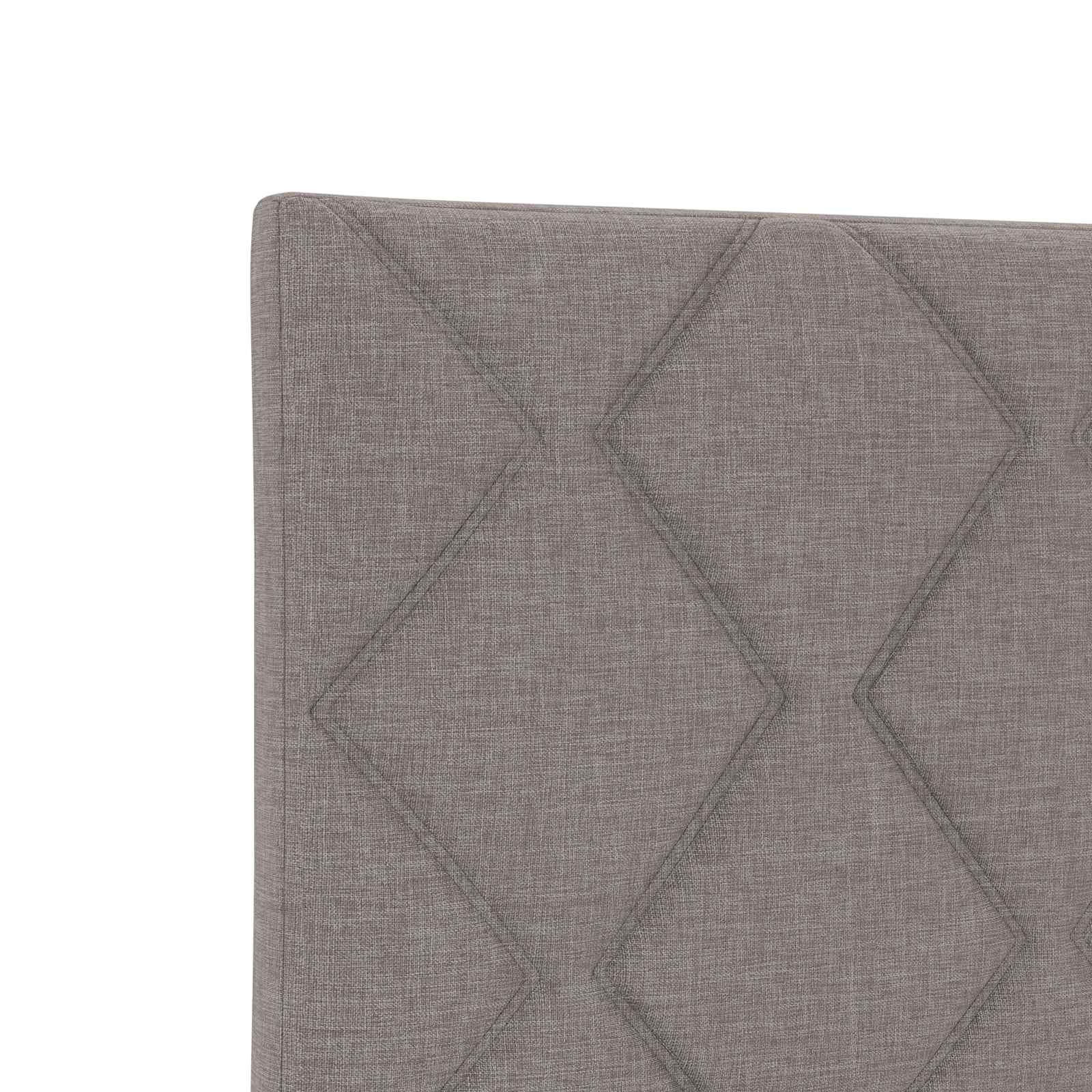 Boxspringbed met matras met hoofdeinde Taupe 90 x 200 cm Stof is nu te koop bij PeponiXL, paradijselijk wonen!
