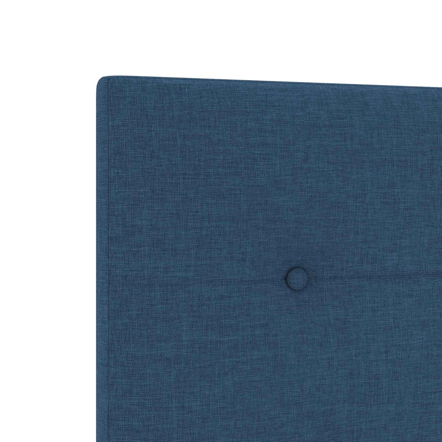 Boxspringbed met matras met hoofdeinde Blauw 120 x 200 cm Stof