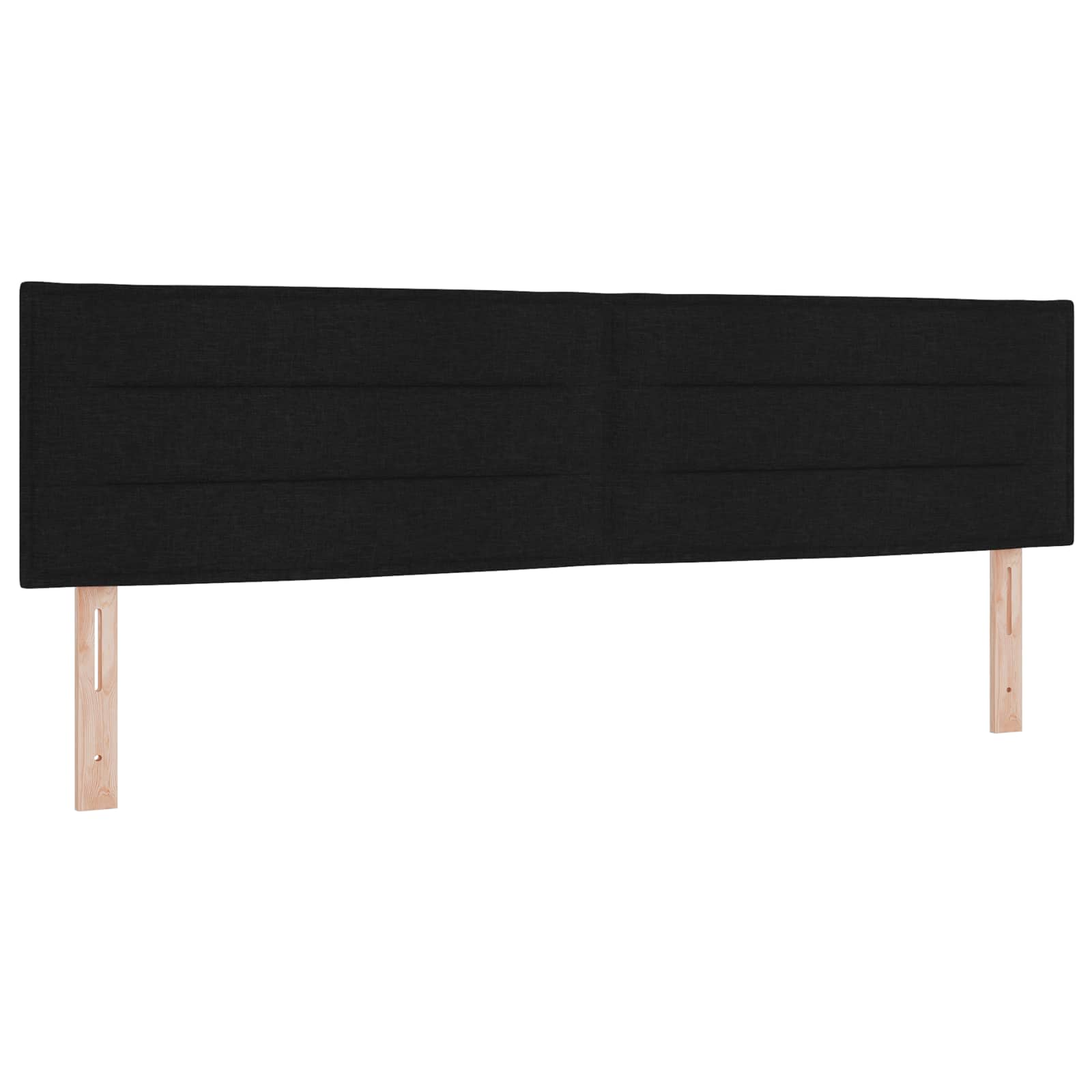 Ottoman bed met matras met hoofdeinde Zwart 180 x 200 cm Stof is nu te koop bij PeponiXL, paradijselijk wonen!