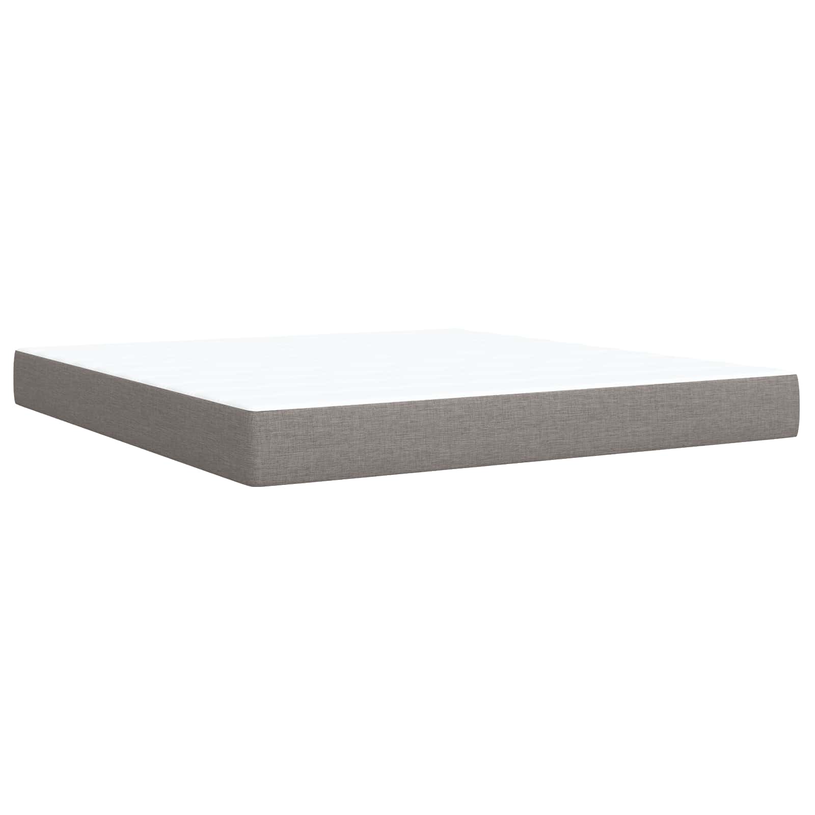 Ottoman Bed met Matrassen en LED Taupe 180 x 200 cm Stof is nu te koop bij PeponiXL, paradijselijk wonen!