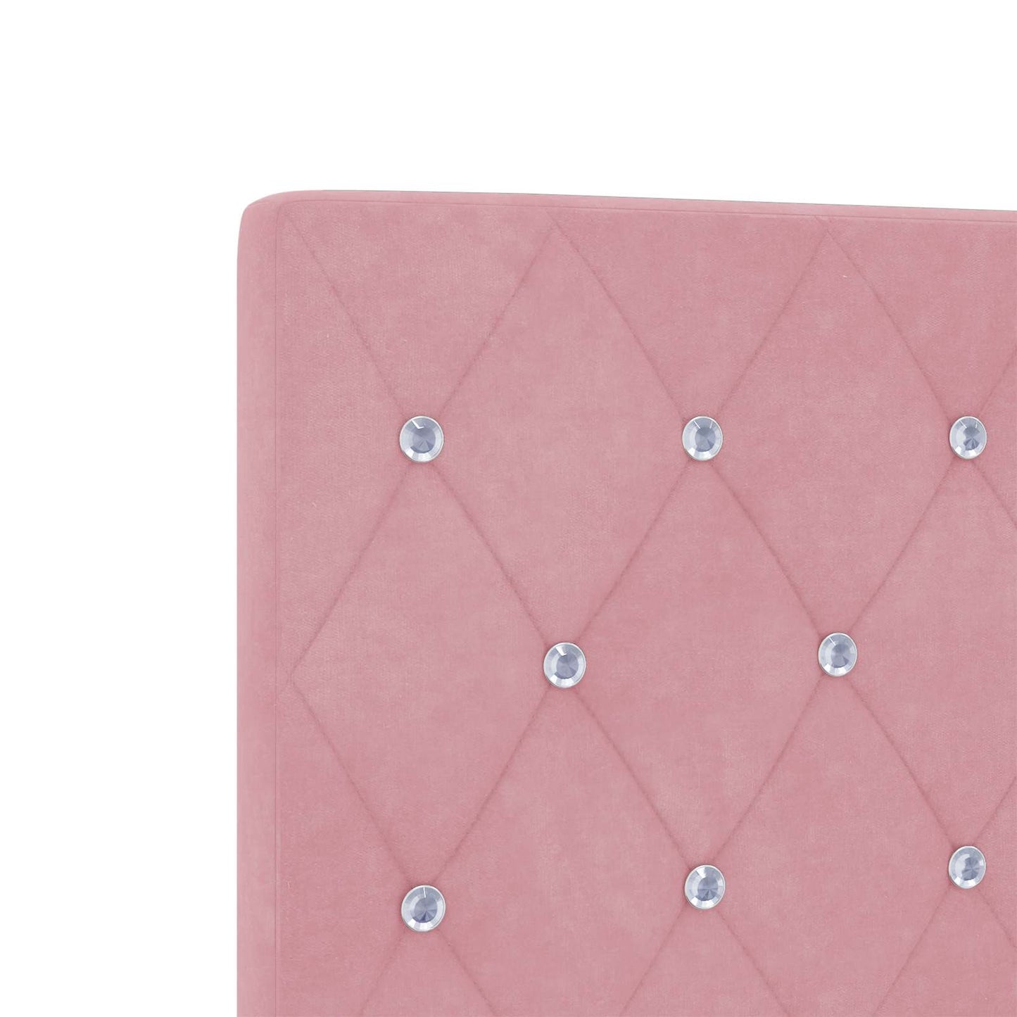 Ottoman Bed met Matrassen en LED Roze 80 x 200 cm fluweel is nu te koop bij PeponiXL, paradijselijk wonen!