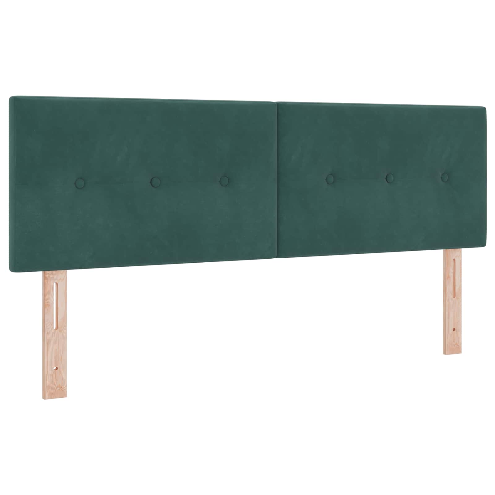Ottoman Bed met Matrassen en LED Donkergroen 160 x 200 cm is nu te koop bij PeponiXL, paradijselijk wonen!