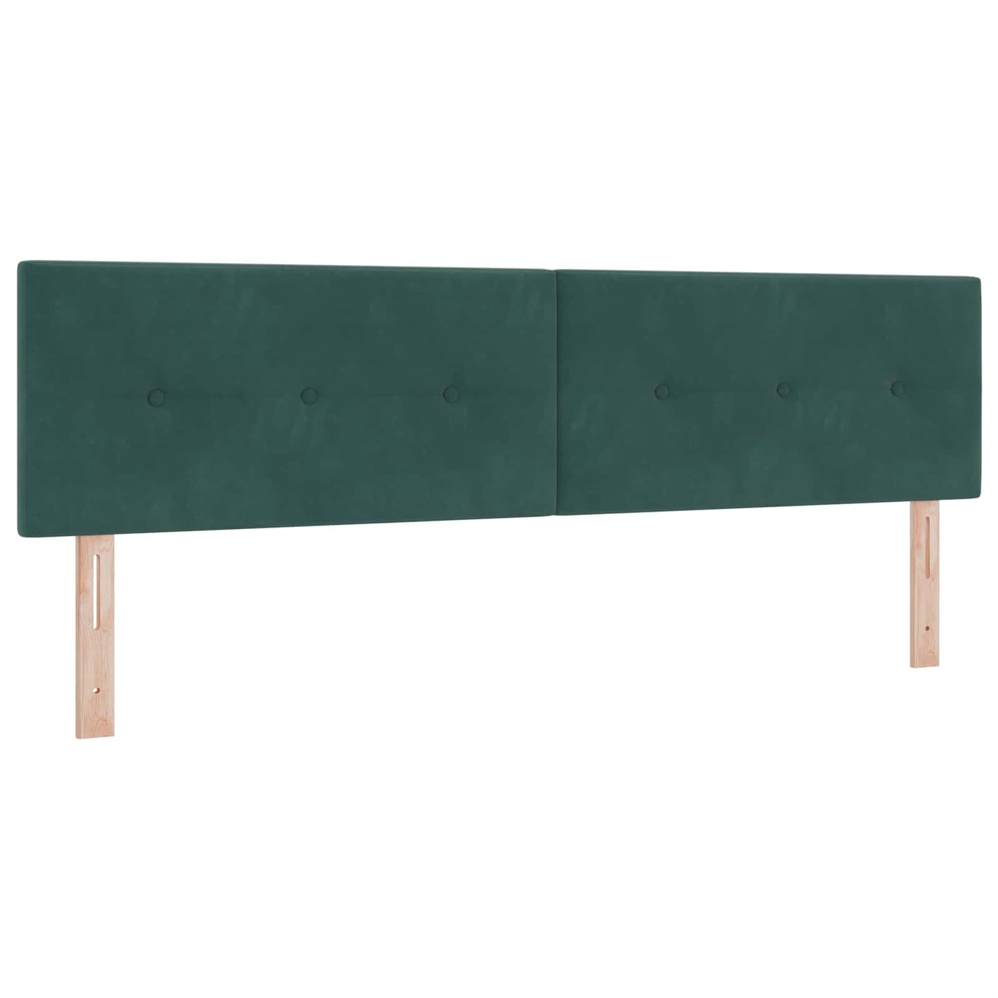 Ottoman Bed met Matrassen en LED Donkergroen 180 x 200 cm is nu te koop bij PeponiXL, paradijselijk wonen!