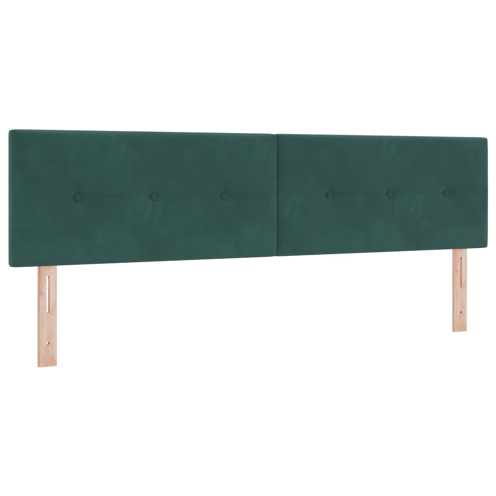 Ottoman Bed met Matrassen en LED Donkergroen 180 x 200 cm is nu te koop bij PeponiXL, paradijselijk wonen!