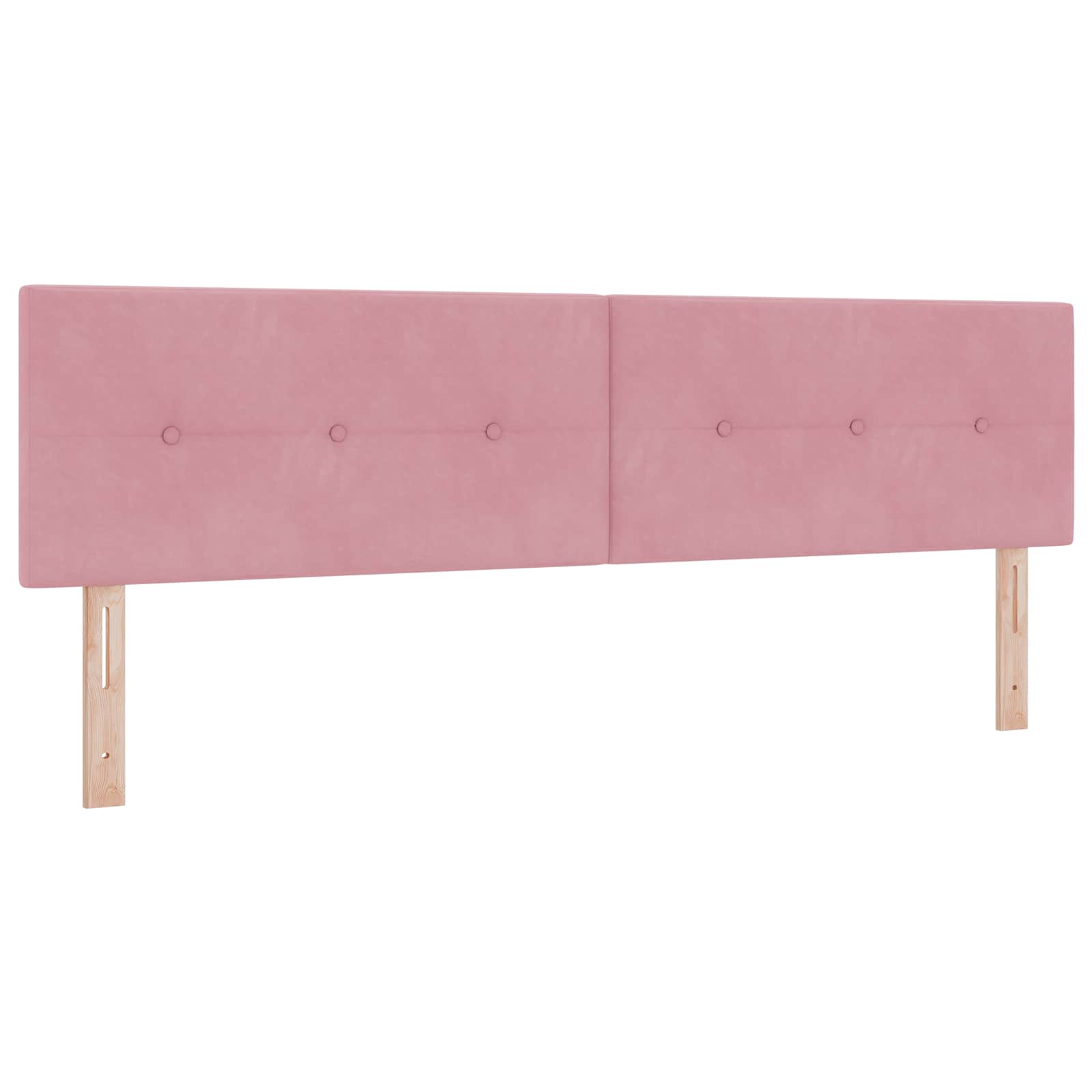 Ottoman Bed met Matrassen en LED Roze 180 x 200 cm fluweel is nu te koop bij PeponiXL, paradijselijk wonen!