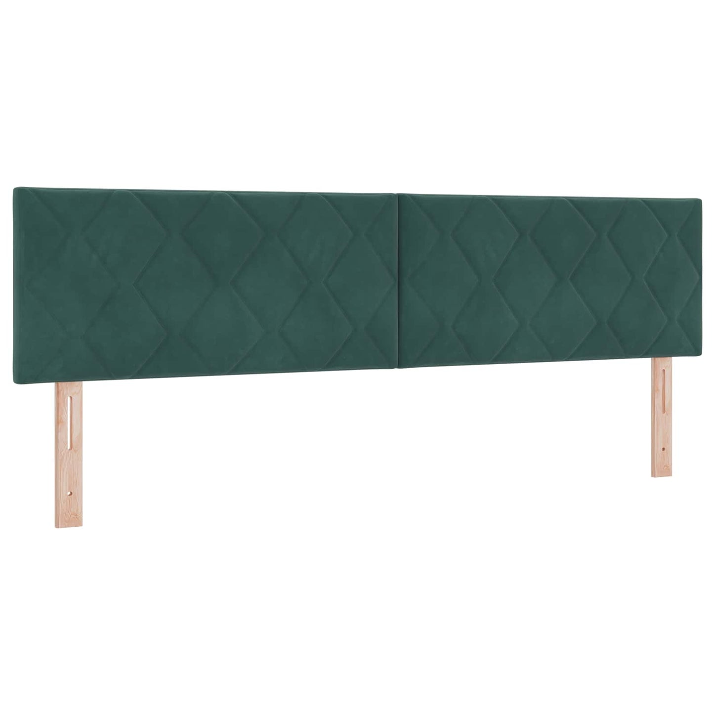 Ottoman Bed met Matrassen en LED Donkergroen 180 x 200 cm is nu te koop bij PeponiXL, paradijselijk wonen!