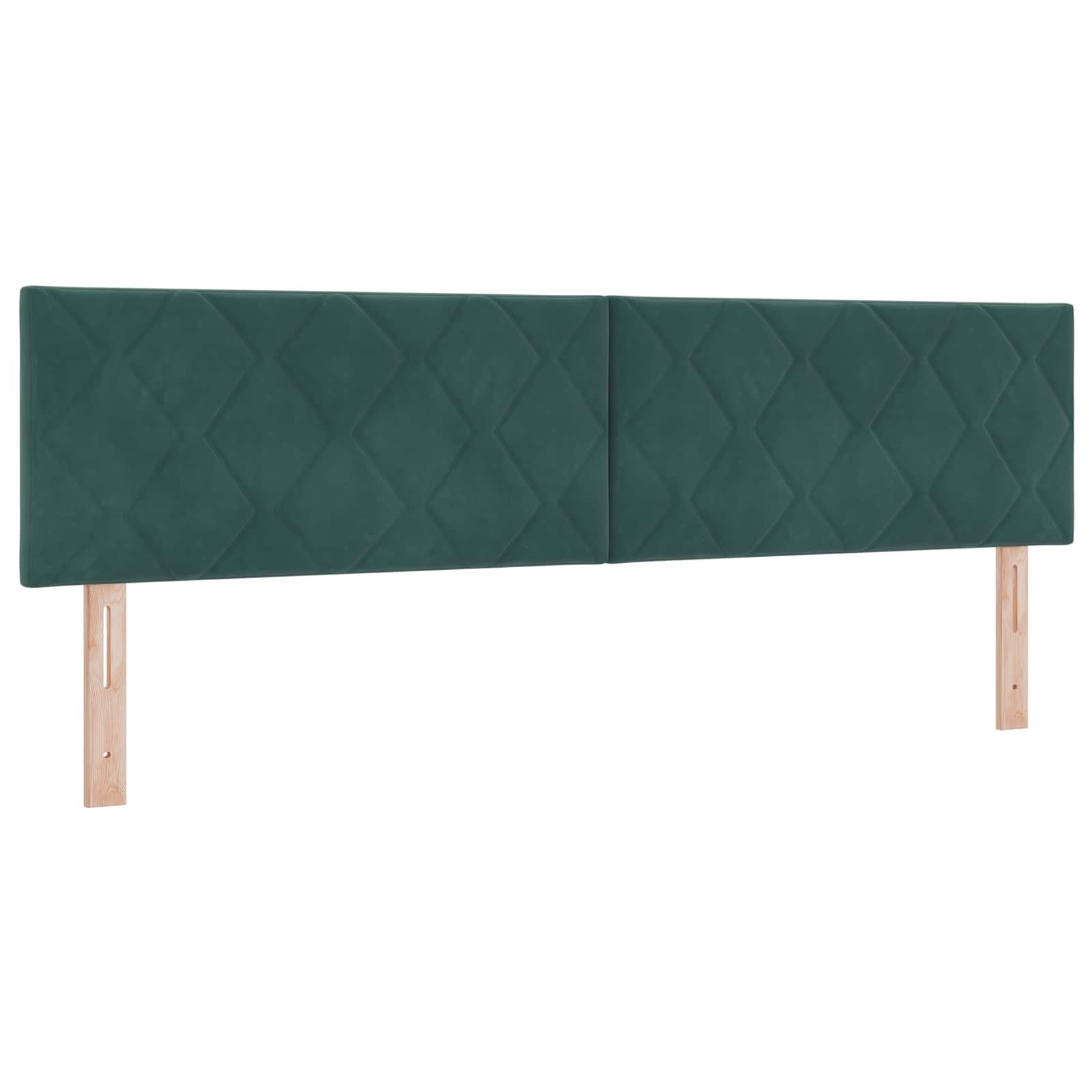 Ottoman Bed met Matrassen en LED Donkergroen 180 x 200 cm is nu te koop bij PeponiXL, paradijselijk wonen!