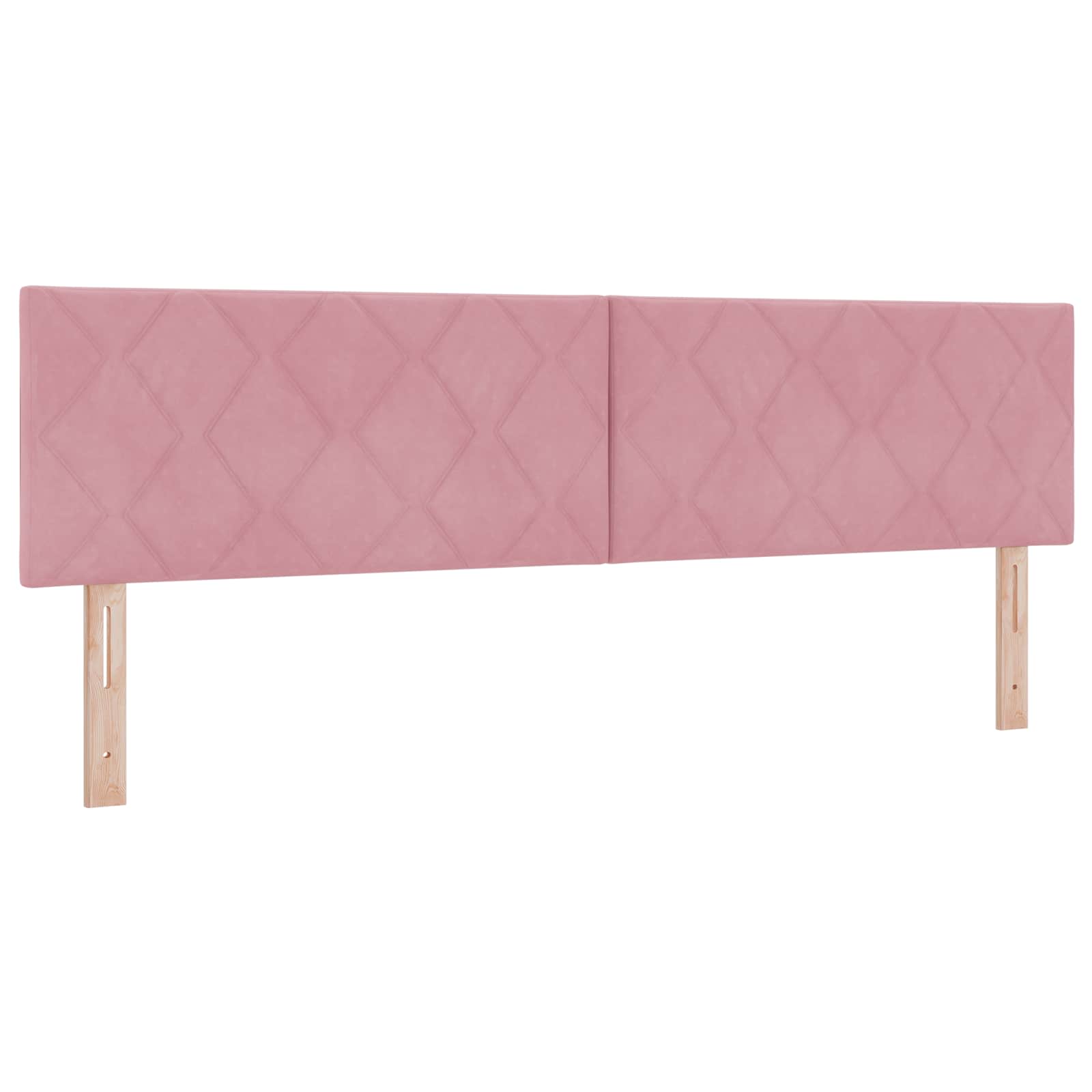 Ottoman Bed met Matrassen en LED Roze 180 x 200 cm fluweel is nu te koop bij PeponiXL, paradijselijk wonen!