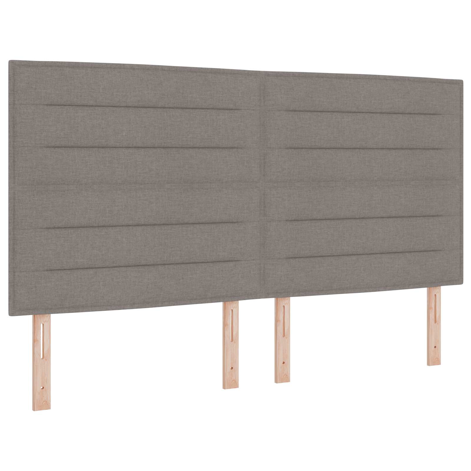 Opbergbed met matras met hoofdeinde Taupe 180 x 200 cm fluweel is nu te koop bij PeponiXL, paradijselijk wonen!