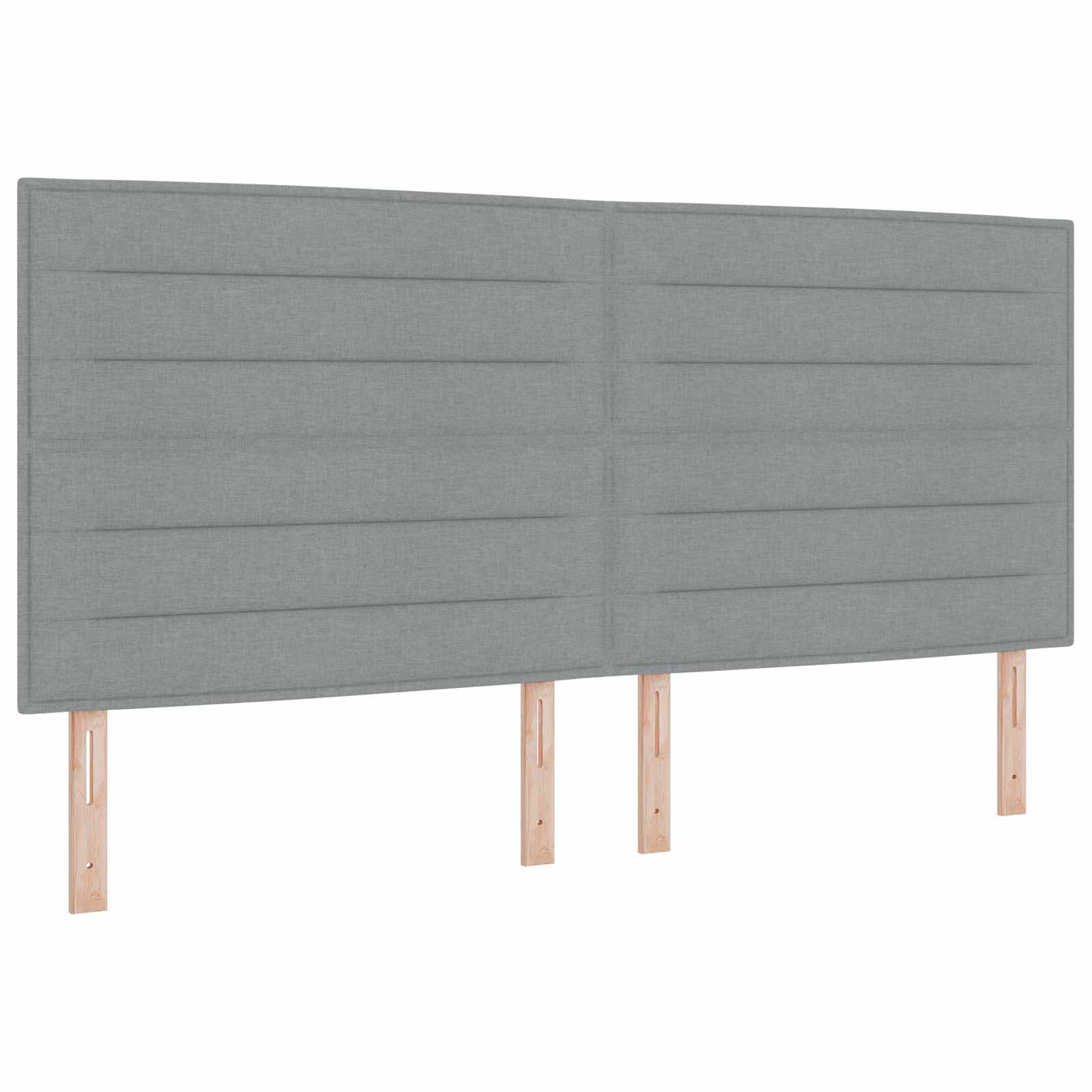 Opbergbed met matras Lichtgrijs 200 x 200 cm fluweel is nu te koop bij PeponiXL, paradijselijk wonen!
