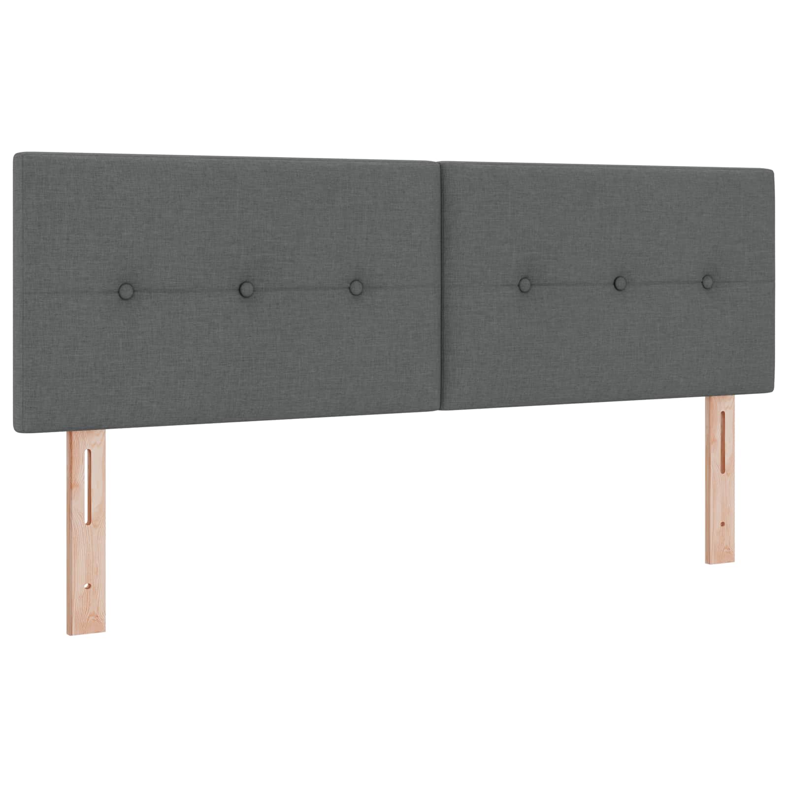 Opbergbed met matras Donkergrijs 160 x 200 cm fluweel is nu te koop bij PeponiXL, paradijselijk wonen!
