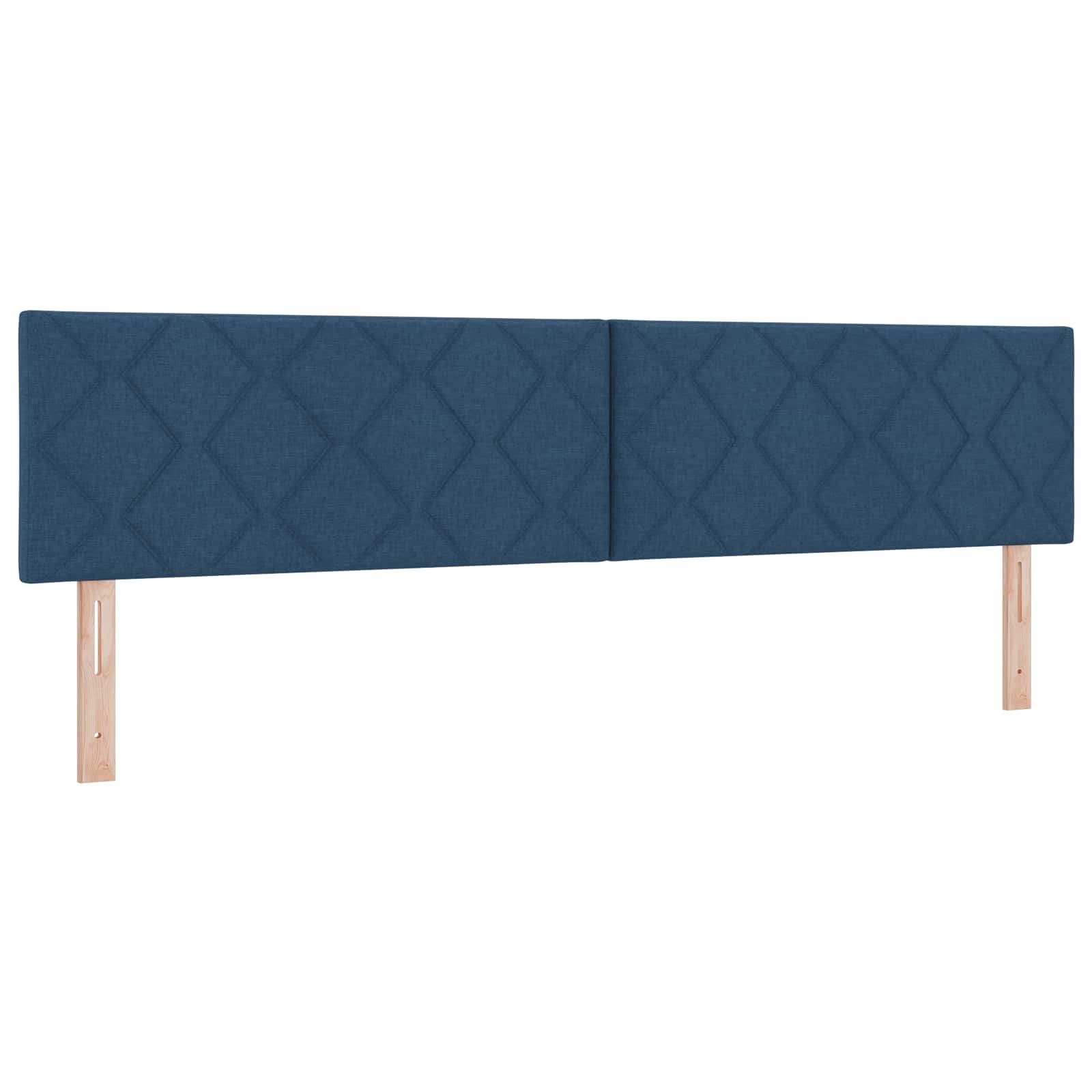 Opbergbed met matras met hoofdeinde Blauw 200 x 200 cm fluweel is nu te koop bij PeponiXL, paradijselijk wonen!
