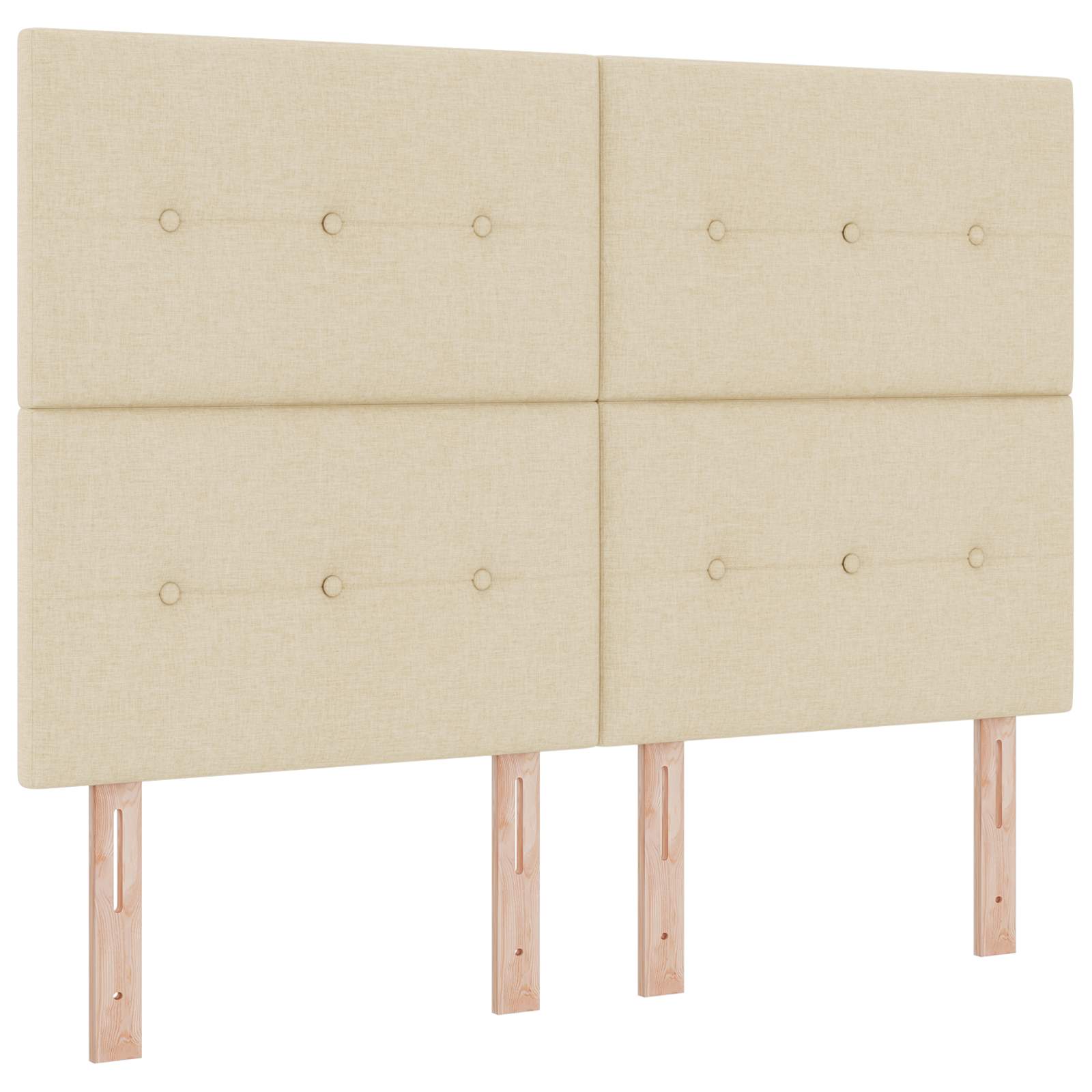 Opslag bed met matras met opslag Crèmekleurig 140 x 190 cm Stof is nu te koop bij PeponiXL, paradijselijk wonen!