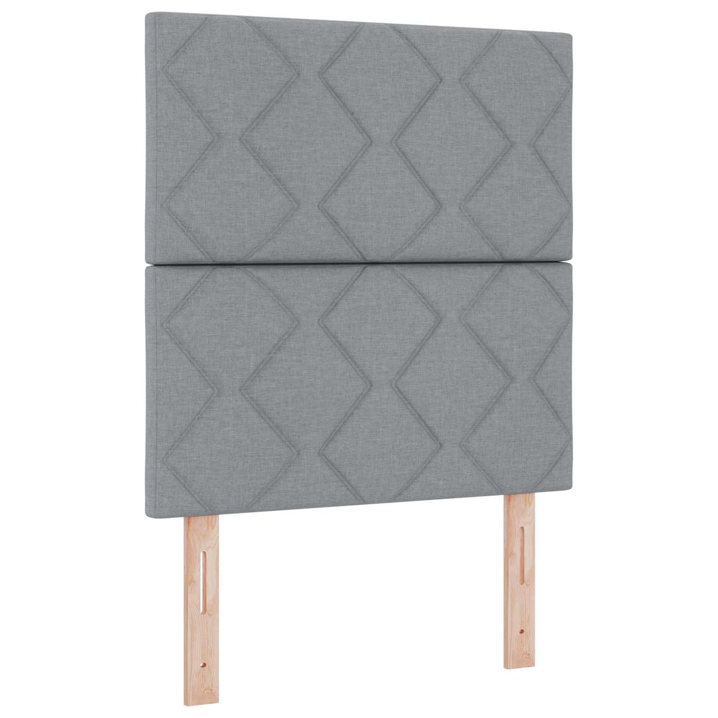 Opslag bed met matras met opslag Lichtgrijs 120 x 200 cm Stof is nu te koop bij PeponiXL, paradijselijk wonen!