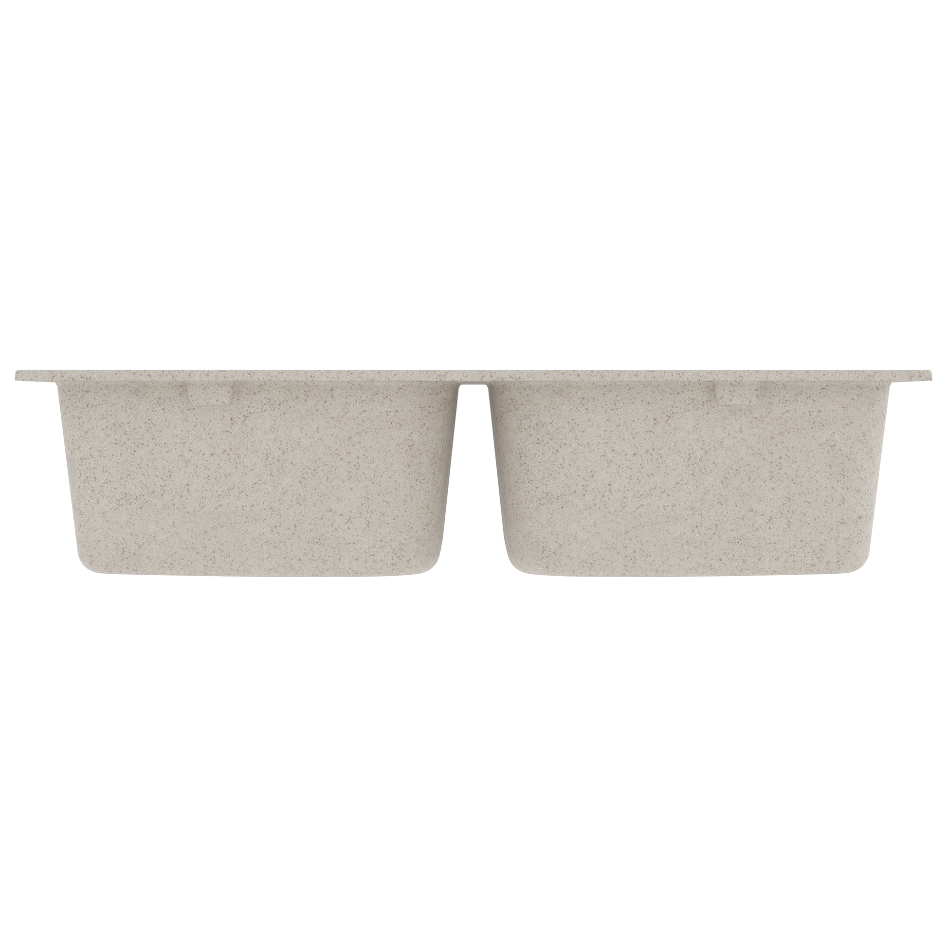 Keukenwasbak Beige 76 x 48 x 30 cm Kwarts en hars is nu te koop bij PeponiXL, paradijselijk wonen!