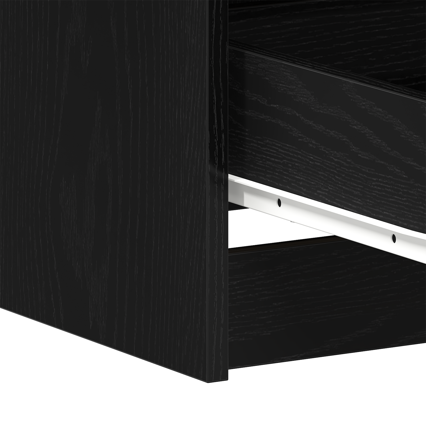 Bureau met lade Zwart Eiken 140 x 50 x 76 cm Bewerkt hout is nu te koop bij PeponiXL, paradijselijk wonen!
