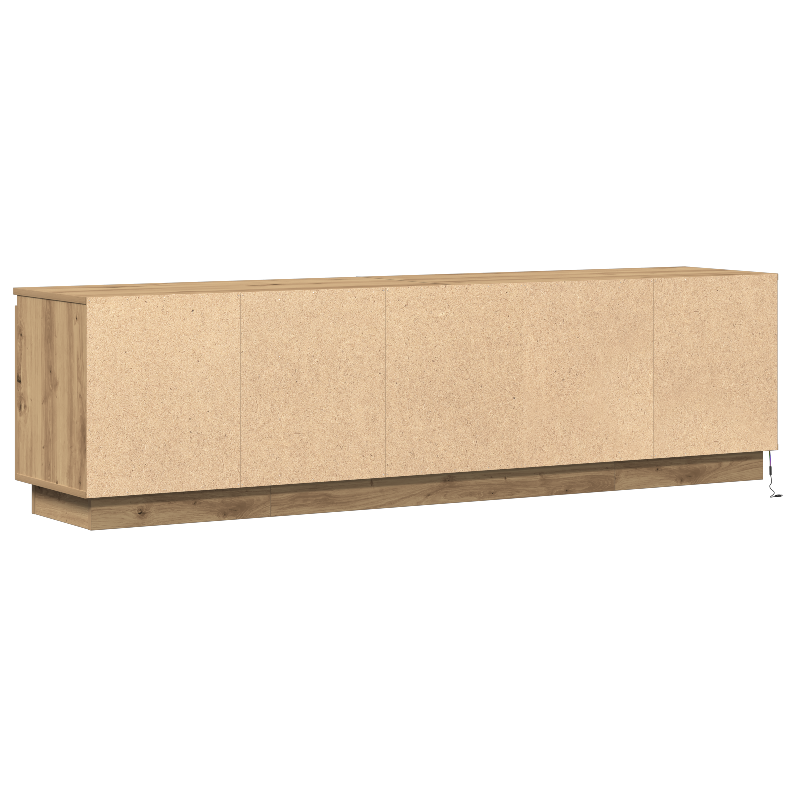 TV-kast Artisan Eiken 180 x 38 x 49 cm Bewerkt hout is nu te koop bij PeponiXL, paradijselijk wonen!