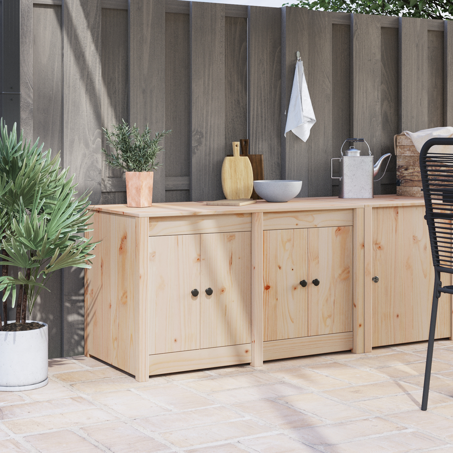 Keukenkast met plank MEPPEL Bruin Eiken 106 x 55 x 64 cm is nu te koop bij PeponiXL, paradijselijk wonen!