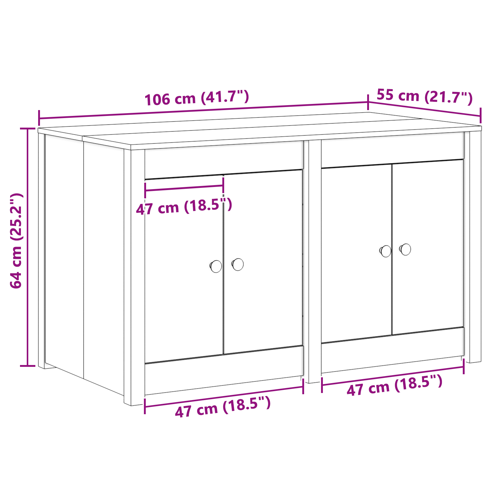 Keukenkast met plank MEPPEL Bruin Eiken 106 x 55 x 64 cm is nu te koop bij PeponiXL, paradijselijk wonen!