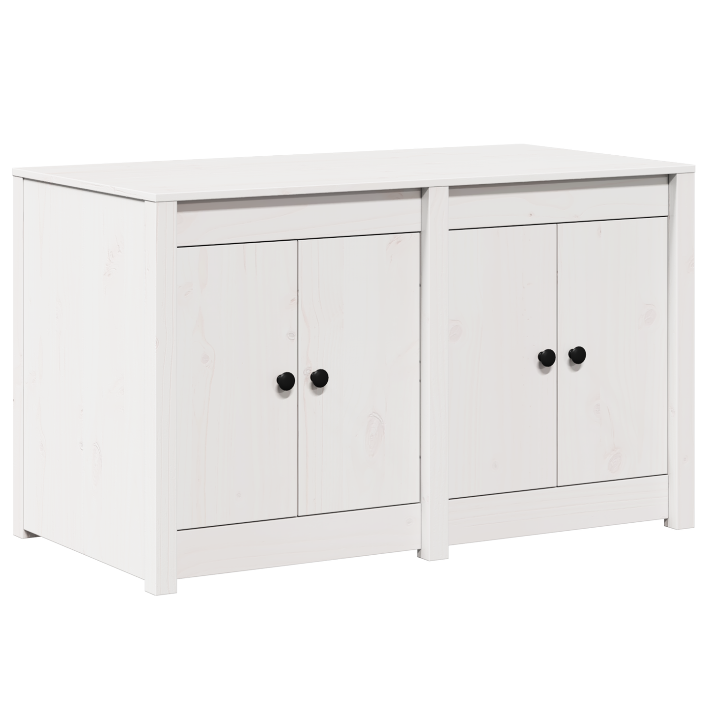 Keukenkast MEPPEL Wit 106 x 55 x 64 cm Massief grenenhout is nu te koop bij PeponiXL, paradijselijk wonen!