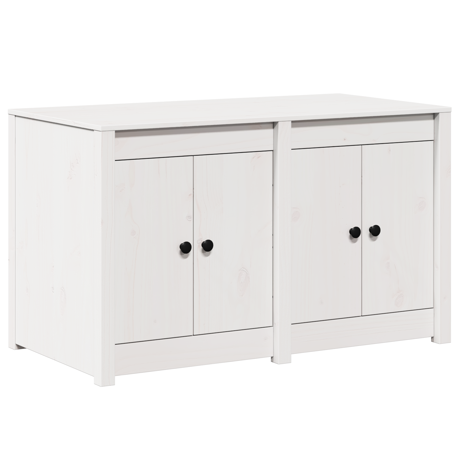 Keukenkast MEPPEL Wit 106 x 55 x 64 cm Massief grenenhout is nu te koop bij PeponiXL, paradijselijk wonen!