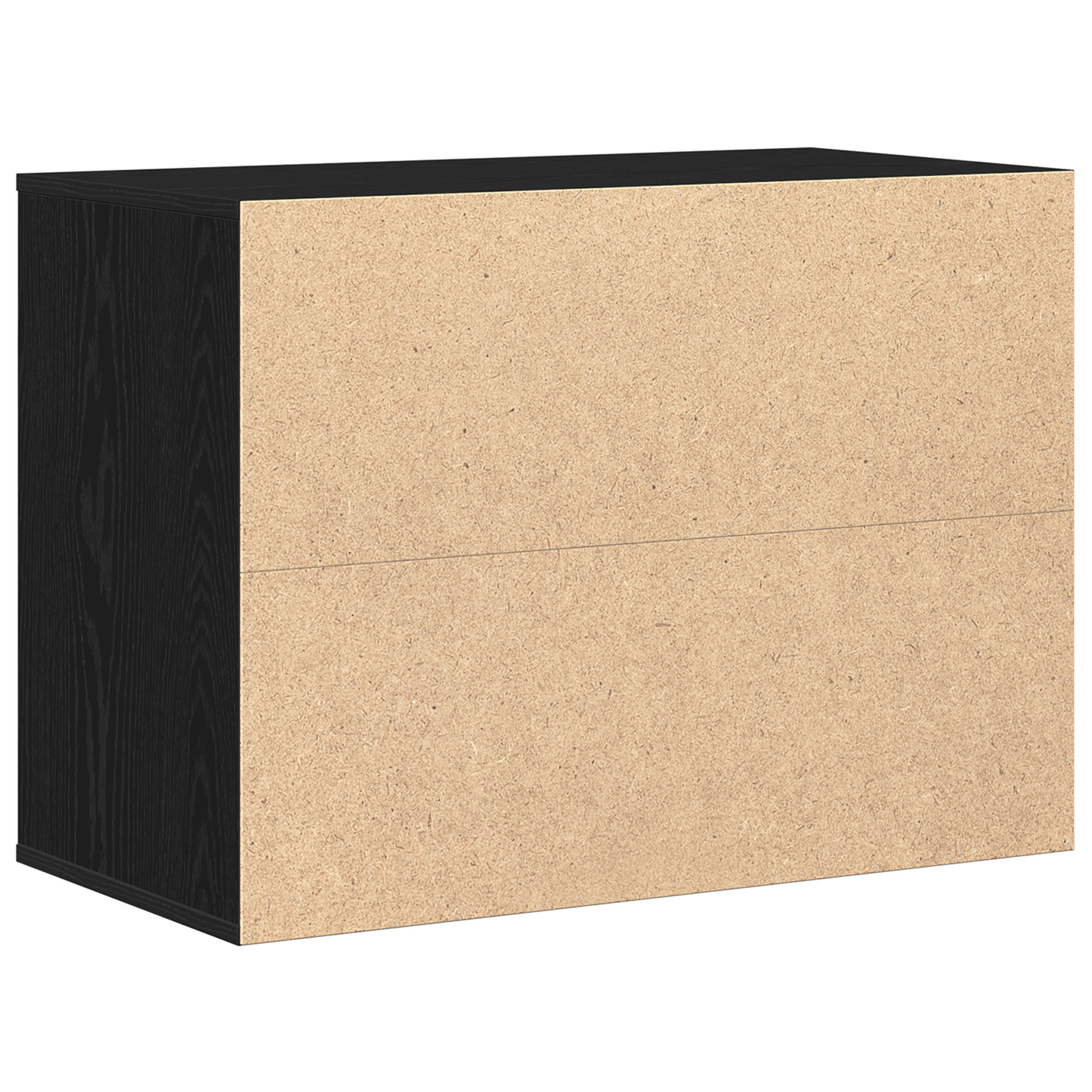 Ladenkast met lade Zwart 80 x 41 x 58 cm Bewerkt hout is nu te koop bij PeponiXL, paradijselijk wonen!