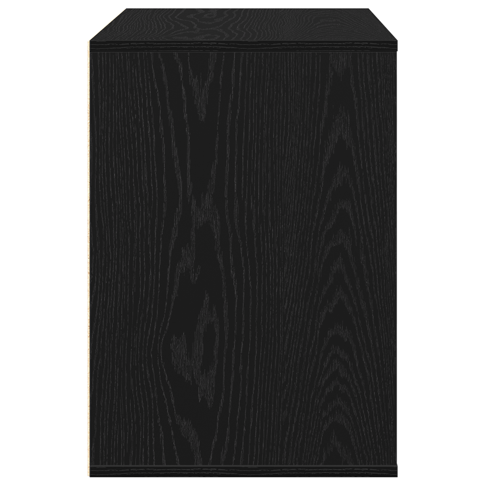 Ladenkast met lade Zwart 80 x 41 x 58 cm Bewerkt hout is nu te koop bij PeponiXL, paradijselijk wonen!