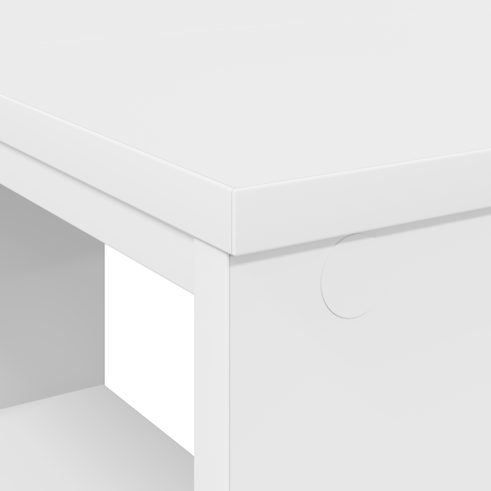 Bureau met plank met opslag Wit 90 x 50 x 75 cm Bewerkt hout is nu te koop bij PeponiXL, paradijselijk wonen!